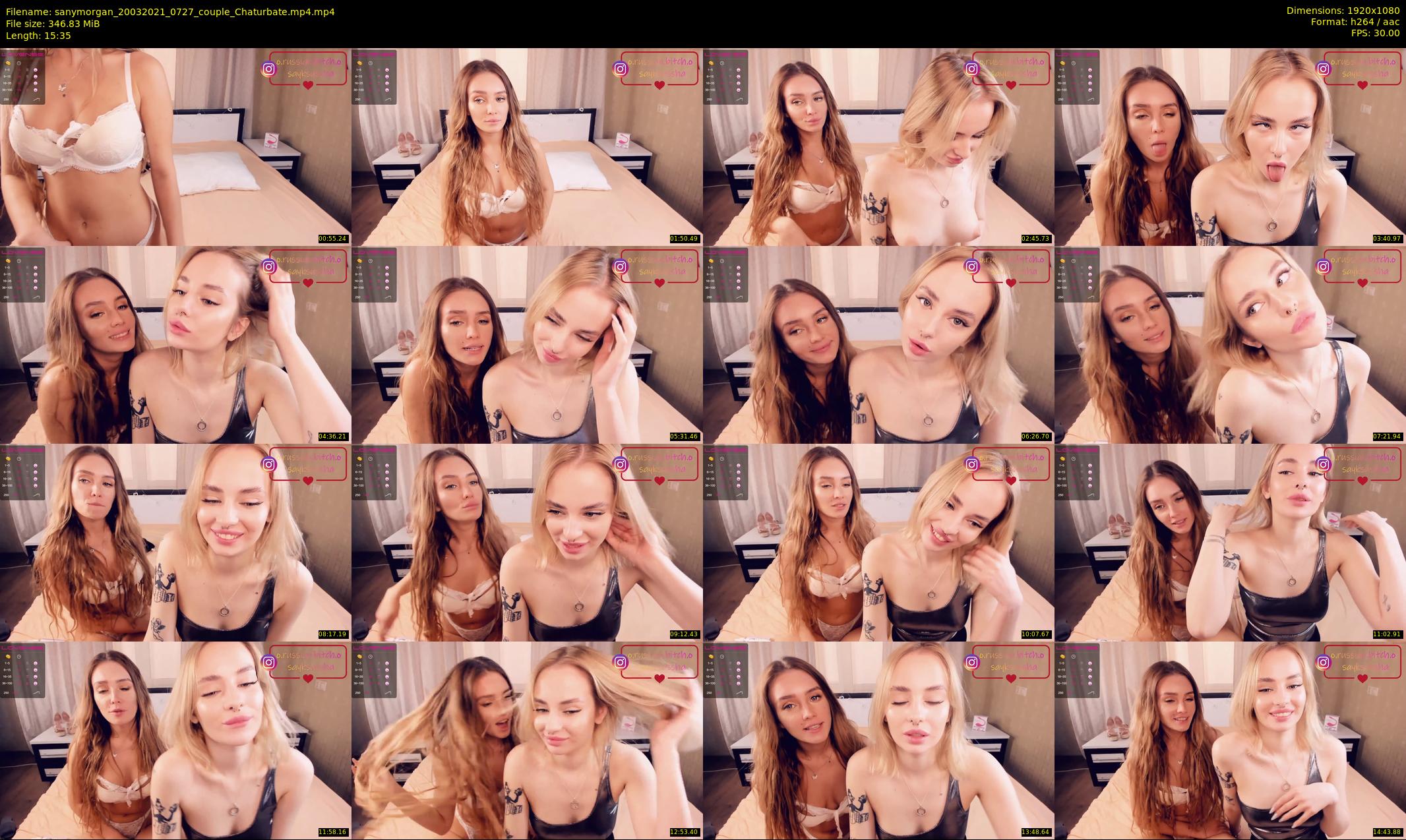 sanymorgan — 16 minute Chaturbate couple cam show recording, 1080p, Mar 20, 2021