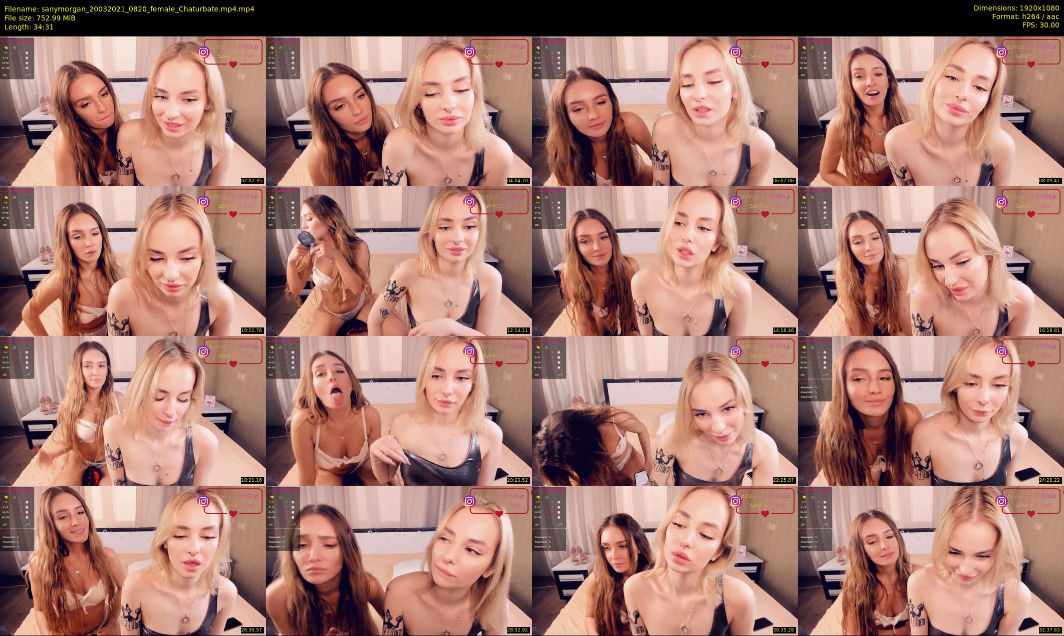 sanymorgan — 35 minute Chaturbate couple cam show recording, 1080p, Mar 20, 2021