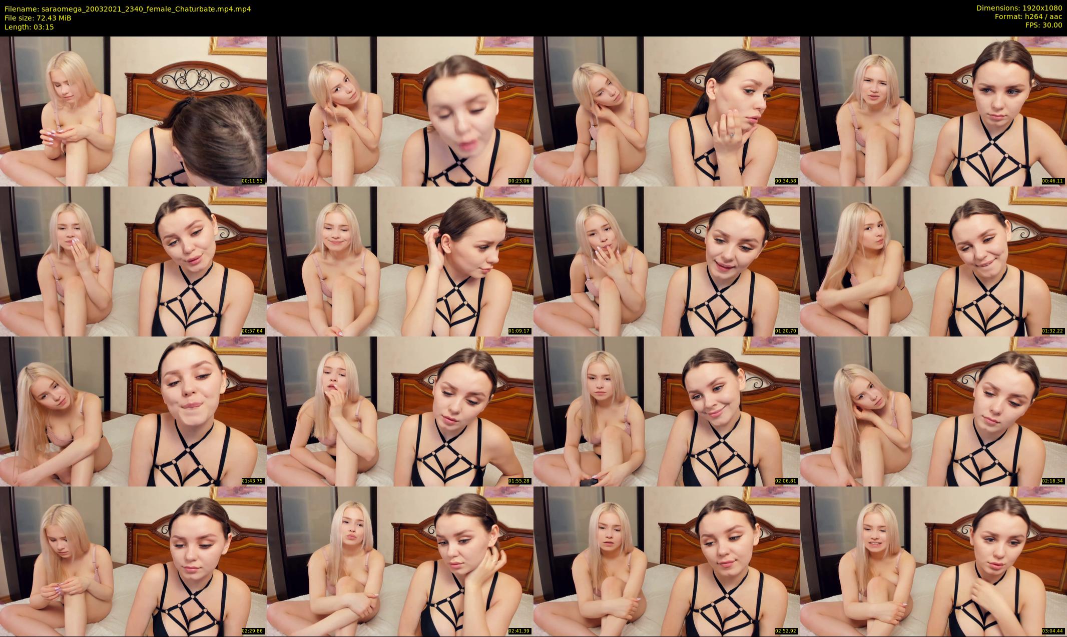 saraomega — 4 minute Chaturbate couple cam show recording, 1080p, Mar 20, 2021