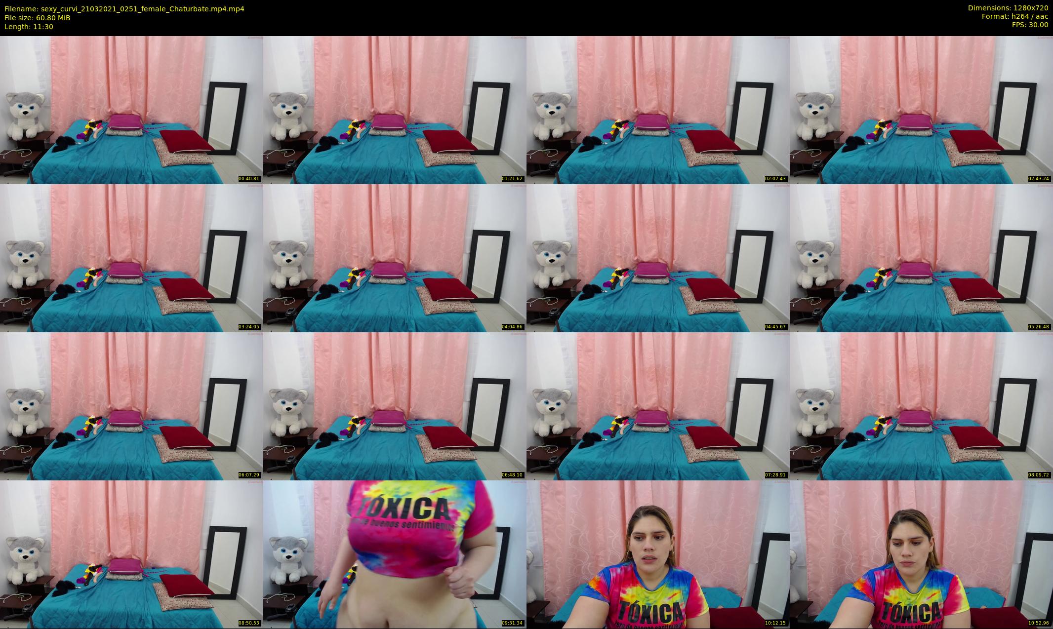 sexy_curvi — 12 minute Chaturbate female cam show recording, 720p, Mar 21, 2021