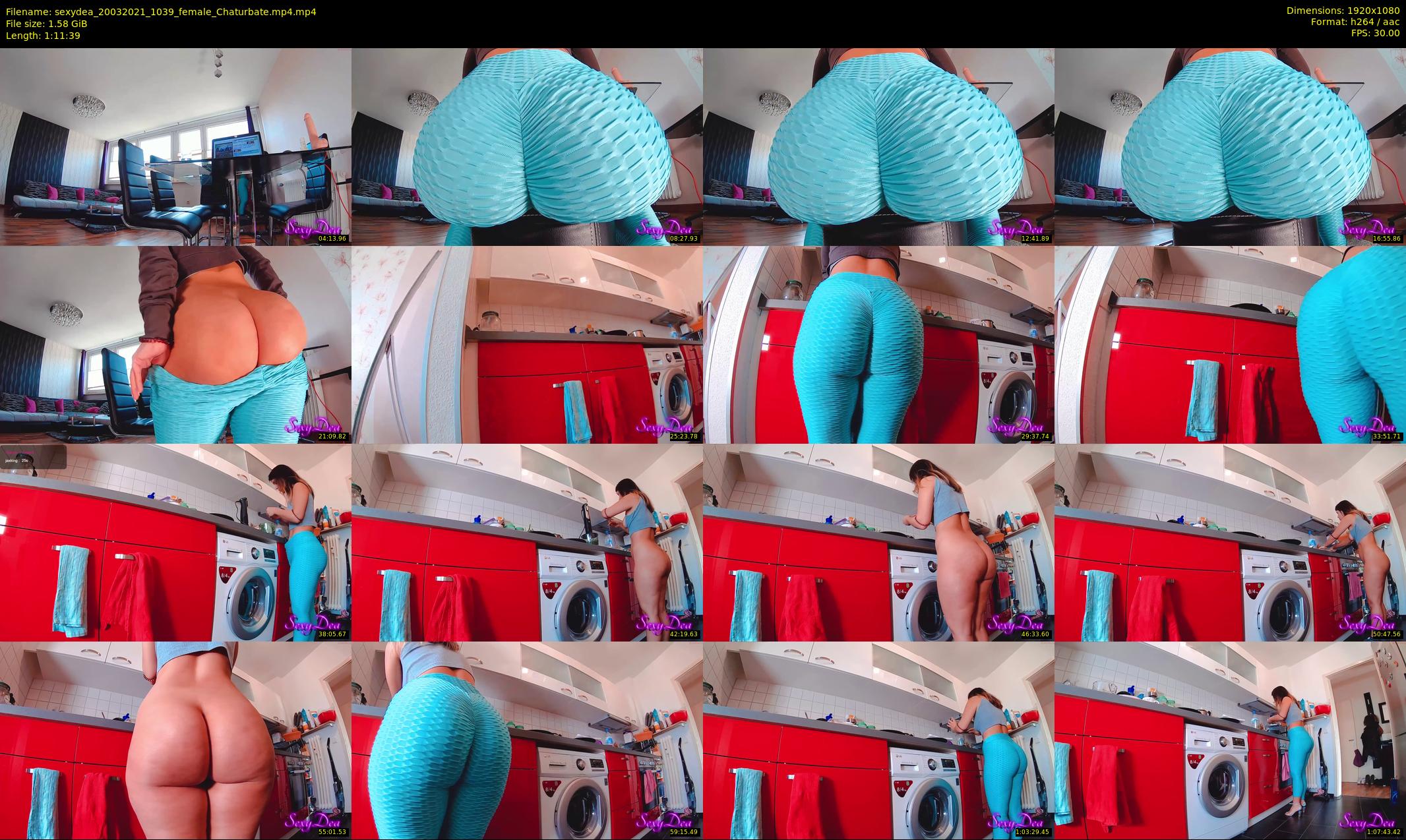 sexydea — 72 minute Chaturbate female cam show recording, 1080p, Mar 20, 2021