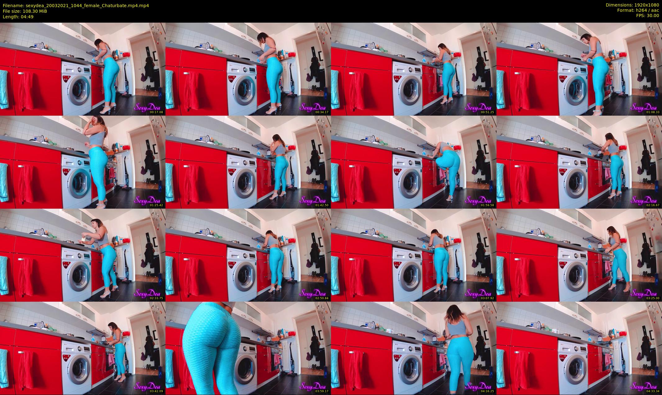 sexydea — 5 minute Chaturbate female cam show recording, 1080p, Mar 20, 2021