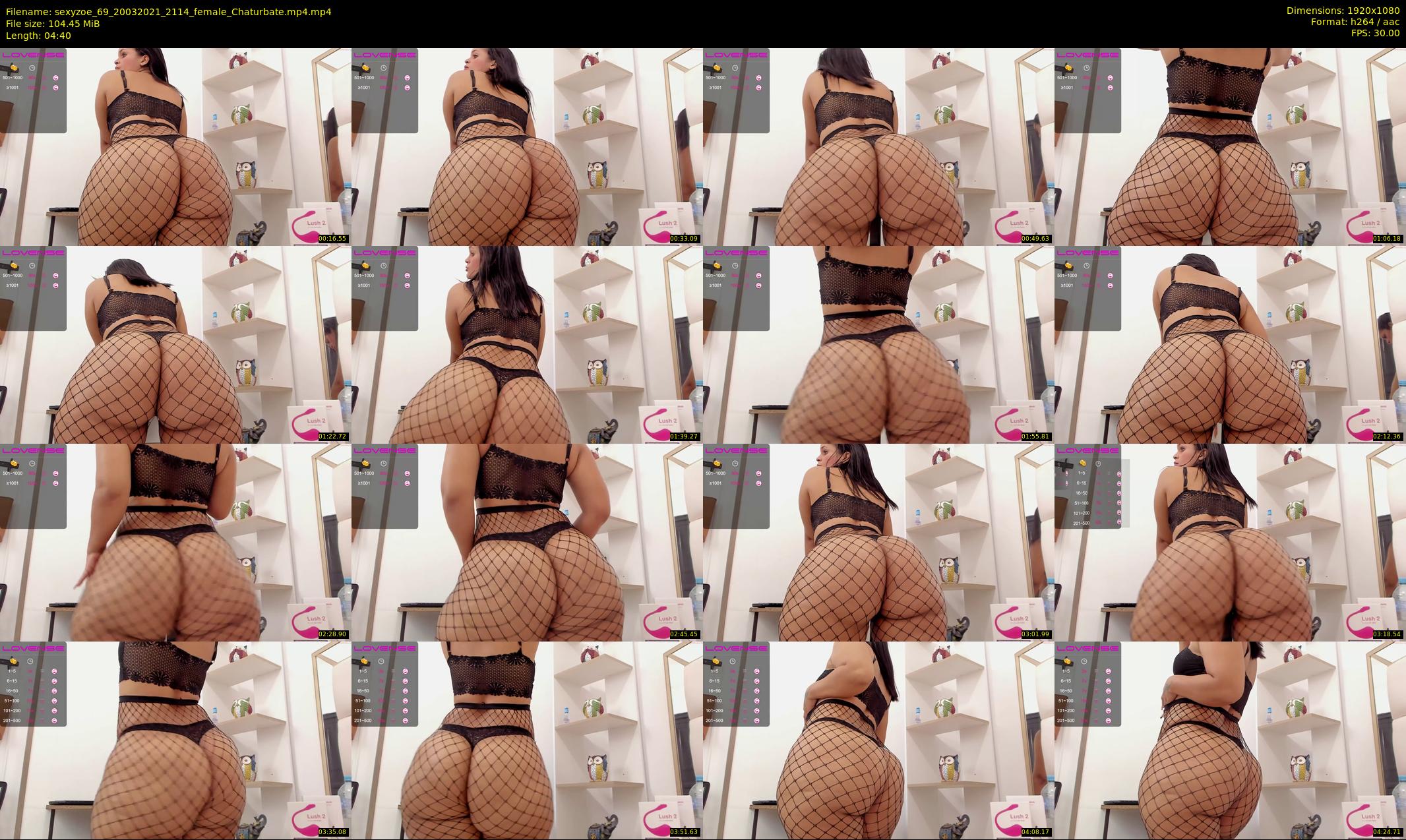 sexyzoe_69 — 5 minute Chaturbate female cam show recording, 1080p, Mar 20, 2021