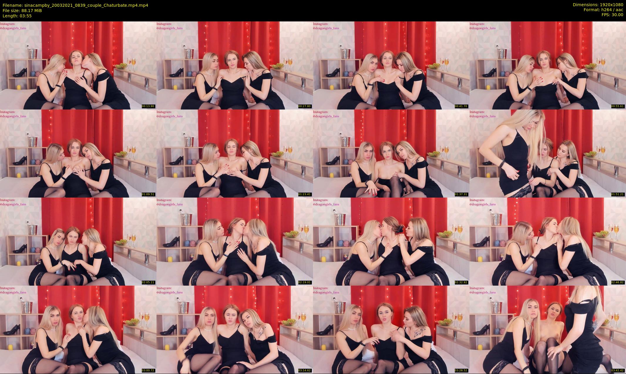 sinacampby — 4 minute Chaturbate couple cam show recording, 1080p, Mar 20, 2021