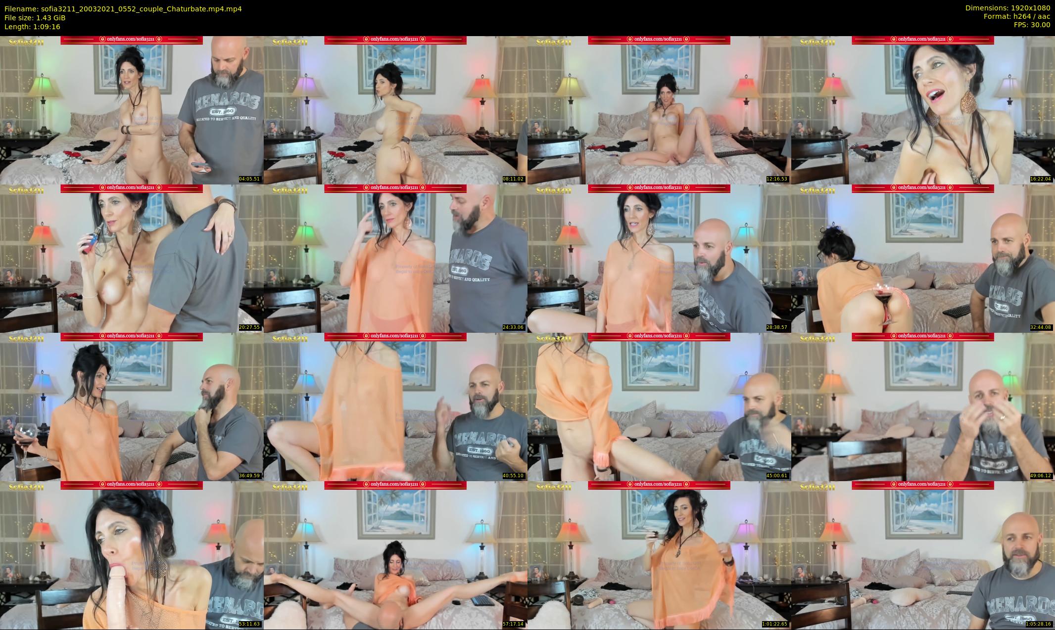 sofia3211 — 70 minute Chaturbate couple cam show recording, 1080p, Mar 20, 2021