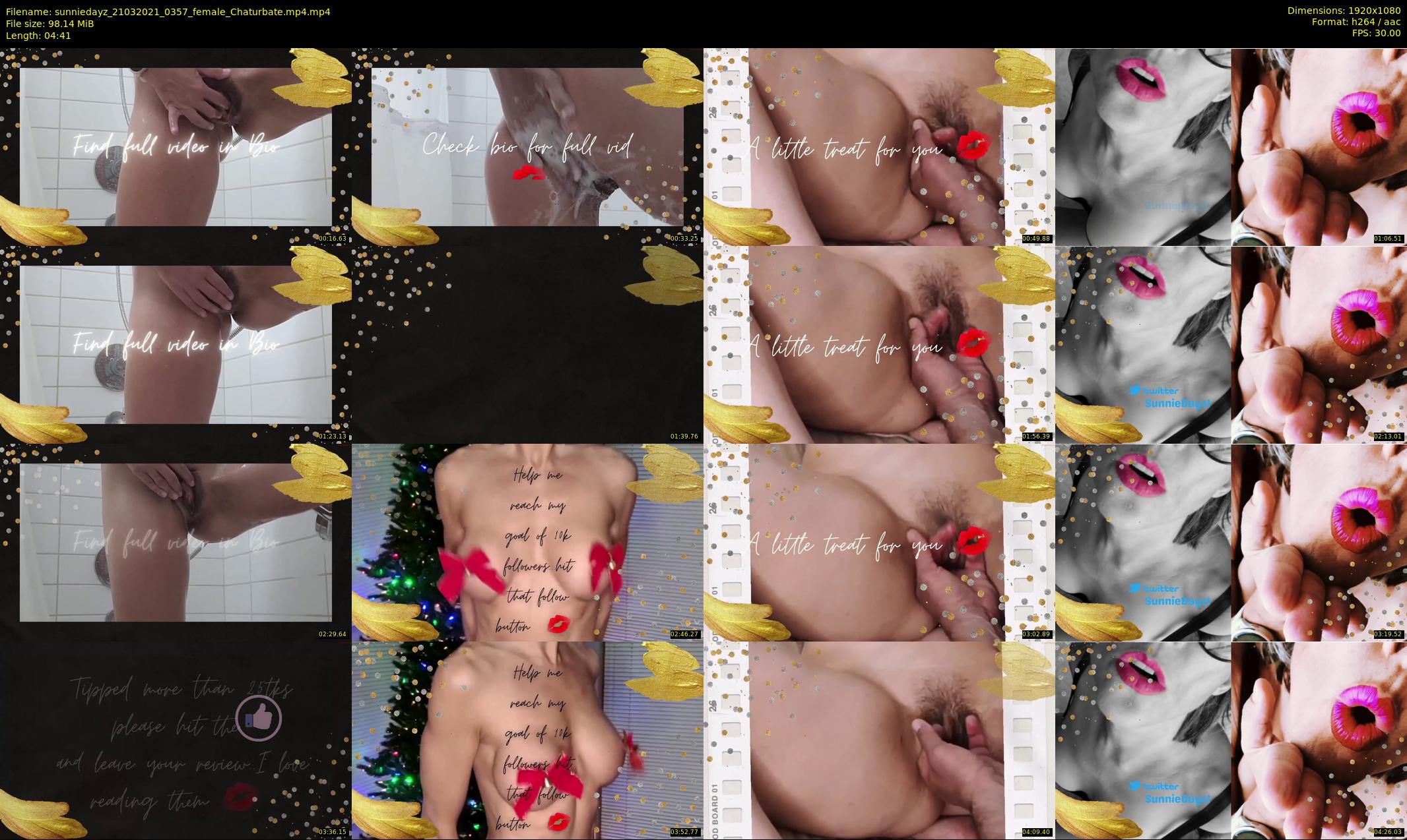 sunniedayz — 5 minute Chaturbate female cam show recording, 1080p, Mar 21, 2021