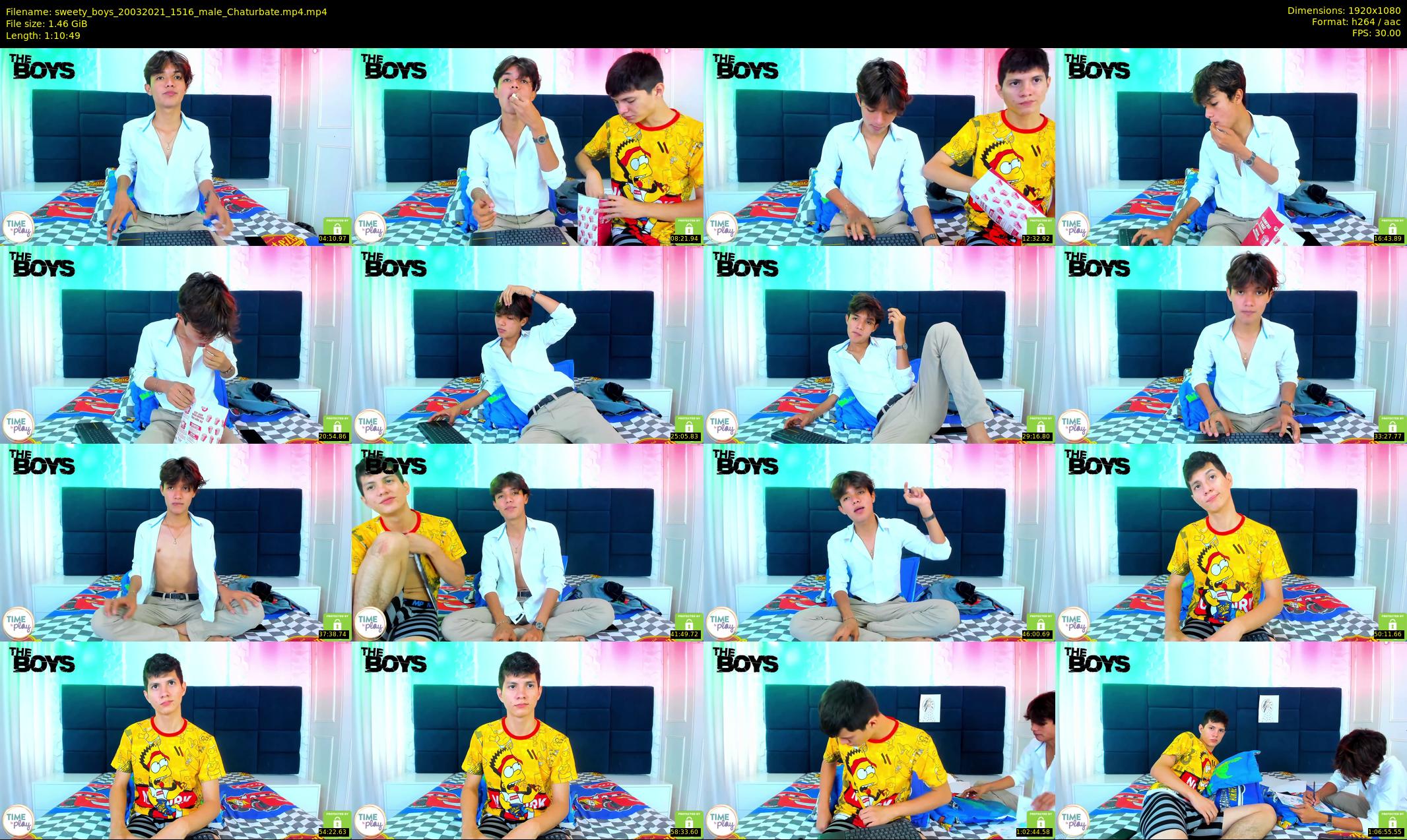 sweety_boys — 71 minute Chaturbate male cam show recording, 1080p, Mar 20, 2021