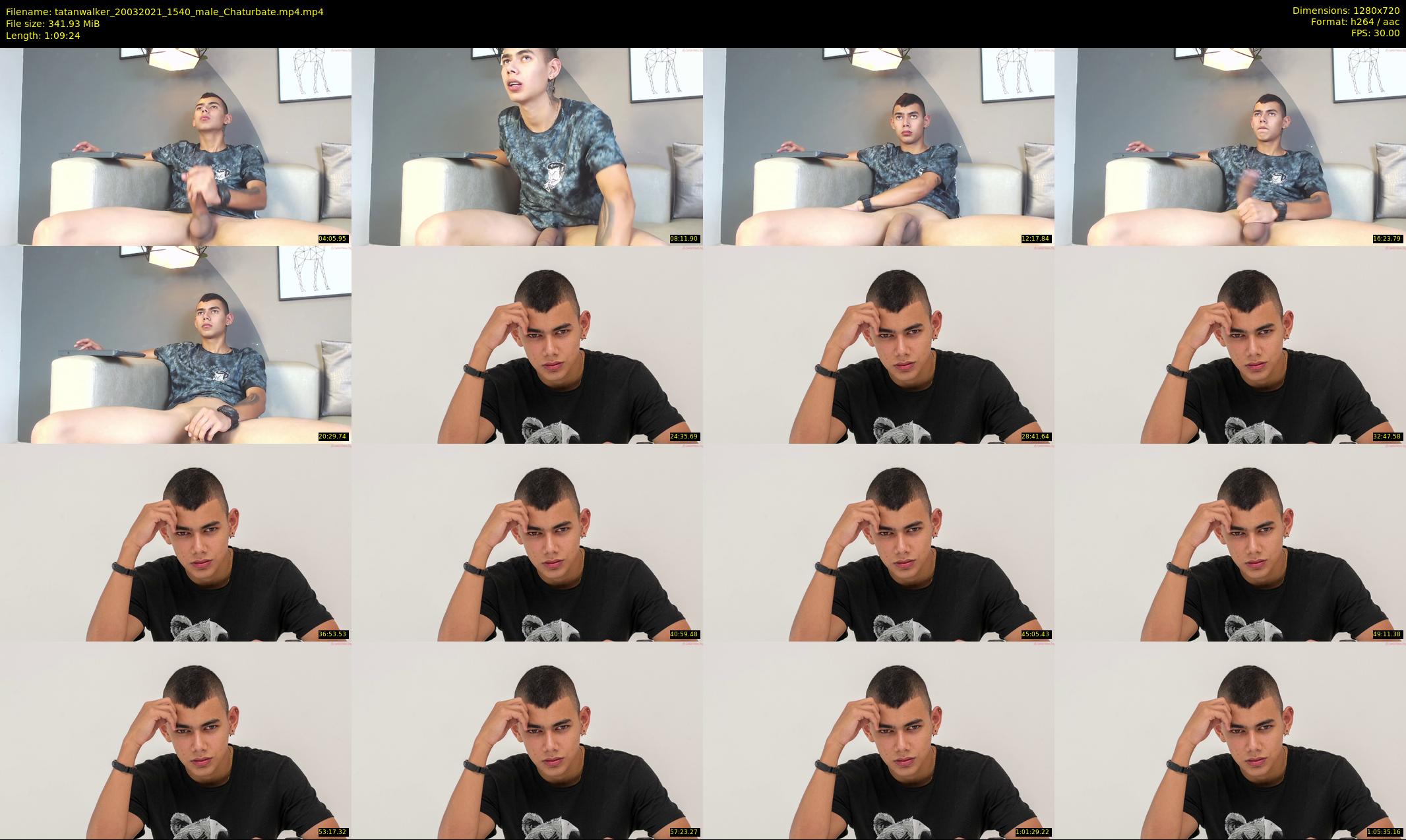 tatanwalker — 70 minute Chaturbate male cam show recording, 720p, Mar 20, 2021