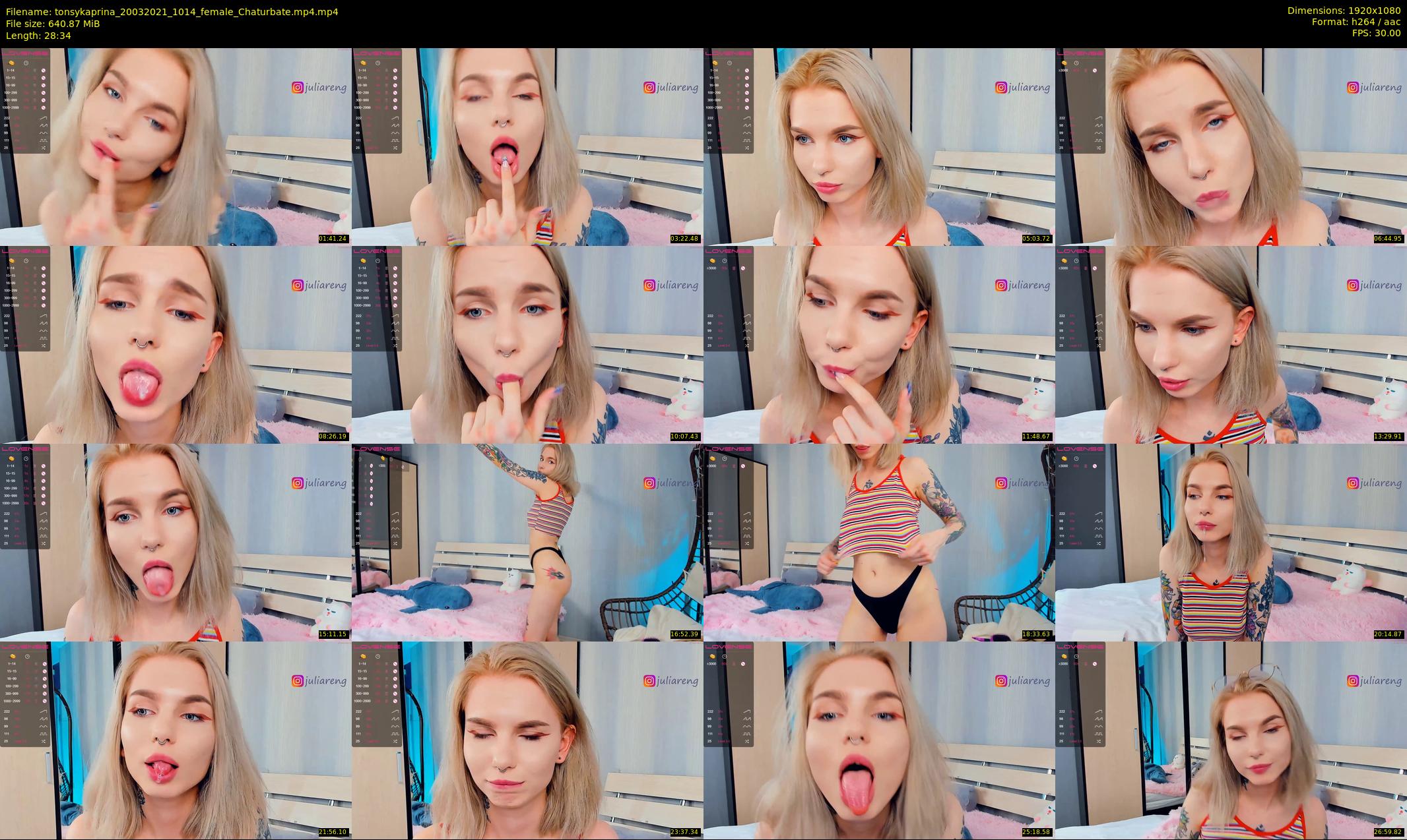 tonsykaprina — 29 minute Chaturbate couple cam show recording, 1080p, Mar 20, 2021