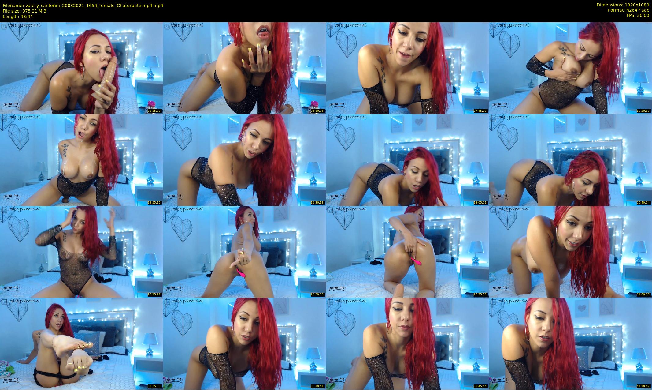 valery_santorini — 44 minute Chaturbate female cam show recording, 1080p, Mar 20, 2021
