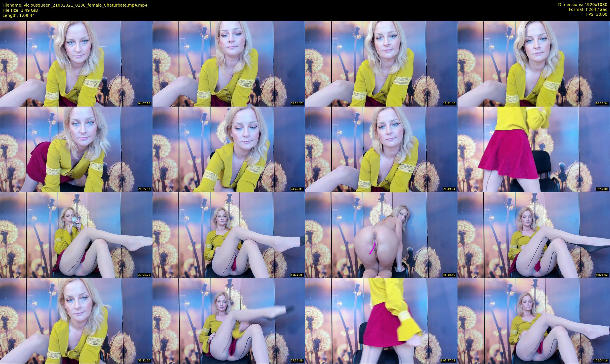viciousqueen — 70 minute Chaturbate female cam show recording, 1080p, Mar 21, 2021