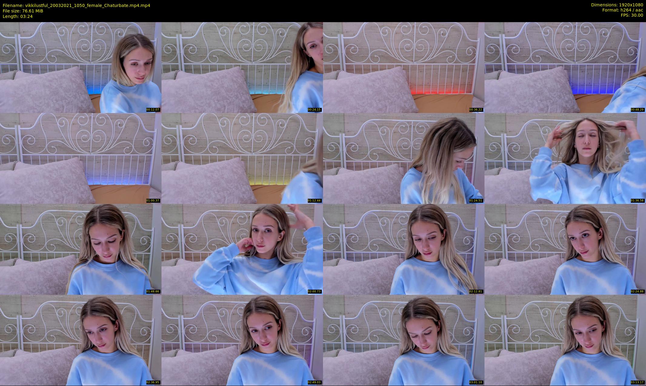 vikkilustful — 4 minute Chaturbate female cam show recording, 1080p, Mar 20, 2021