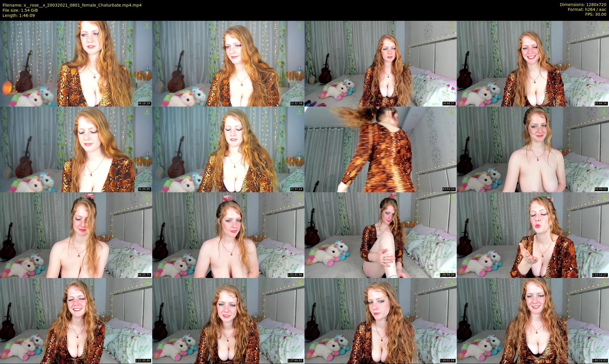 x__rose__x — 107 minute Chaturbate female cam show recording, 720p, Mar 20, 2021