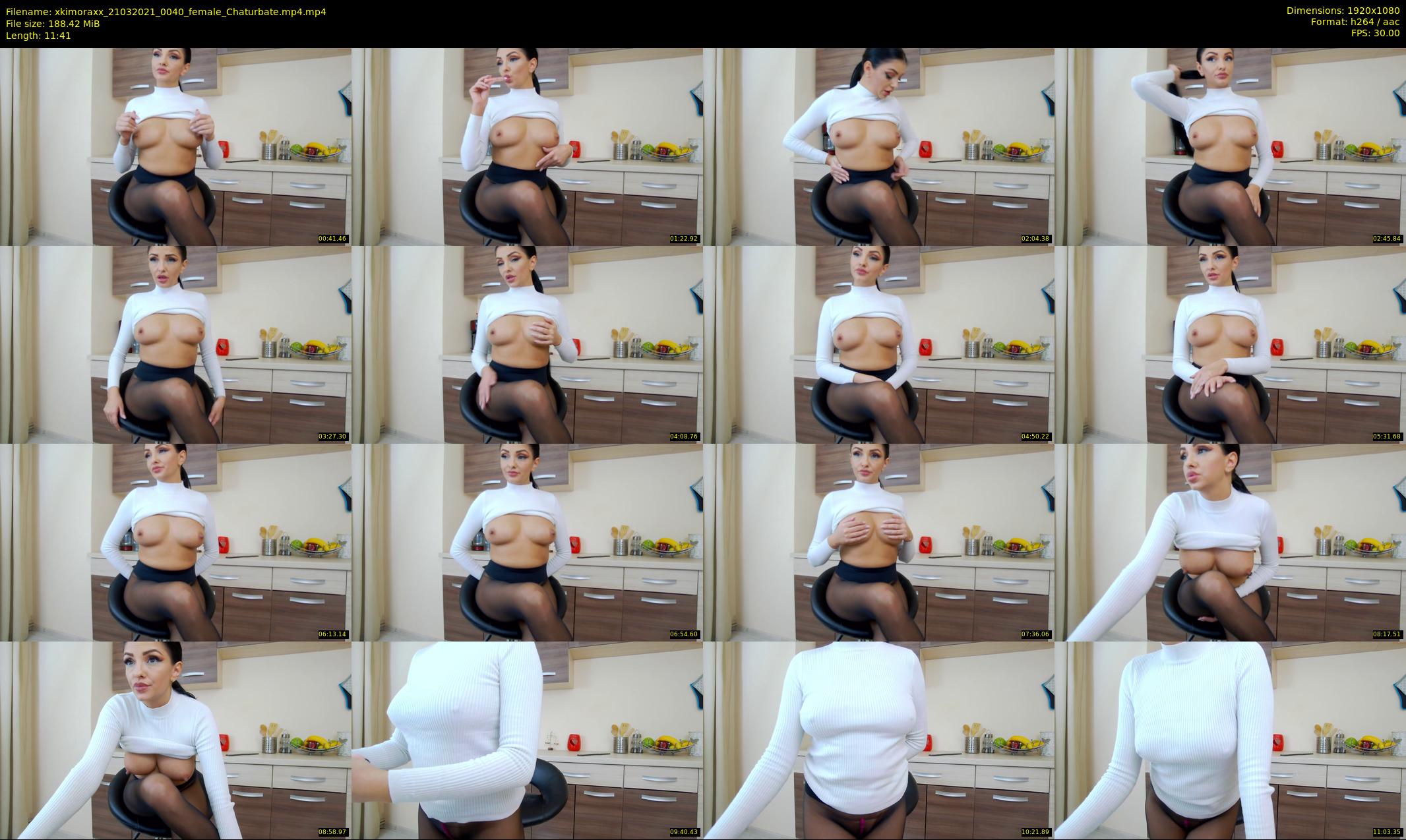 xkimoraxx — 12 minute Chaturbate female cam show recording, 1080p, Mar 21, 2021