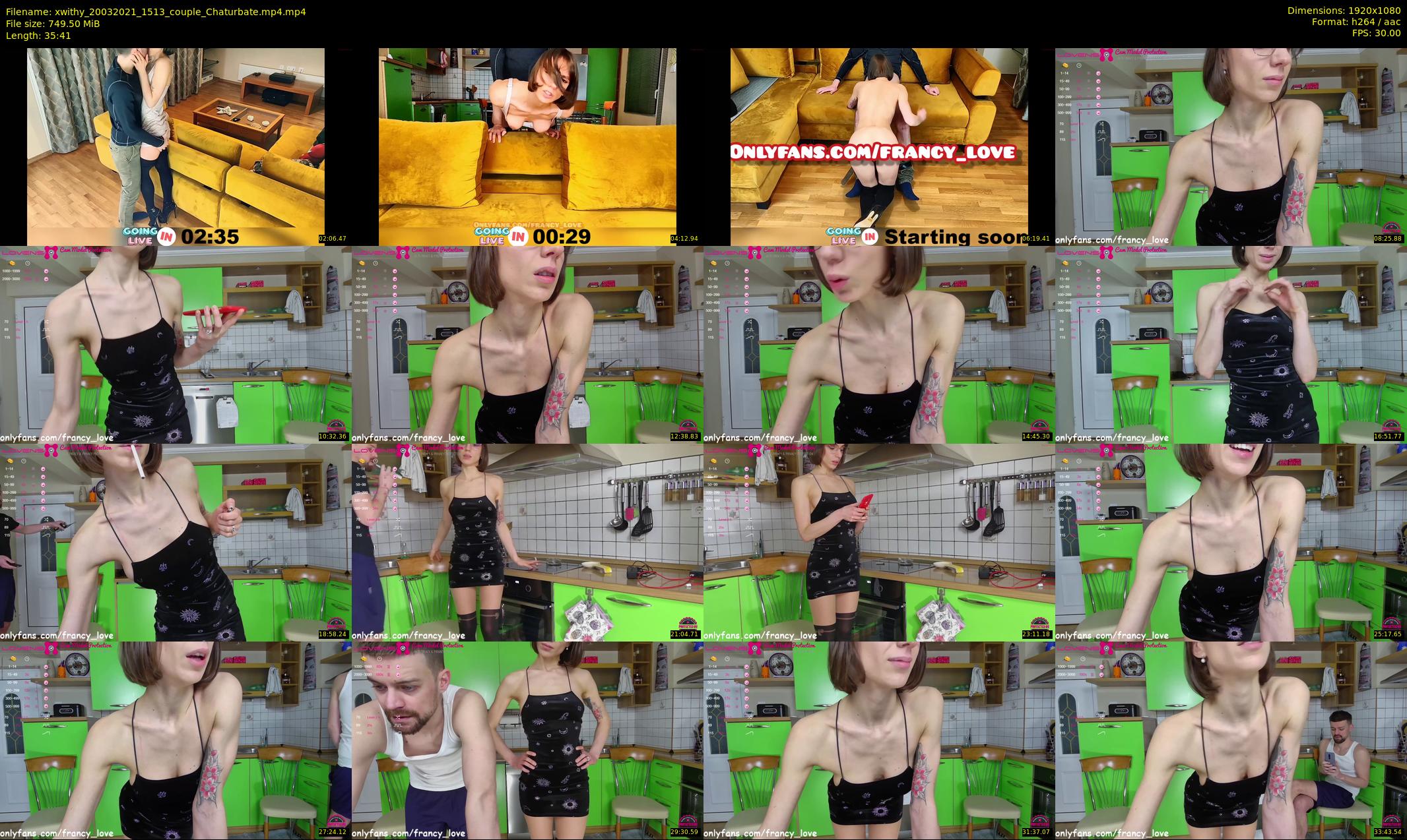 xwithy — 36 minute Chaturbate female cam show recording, 1080p, Mar 20, 2021