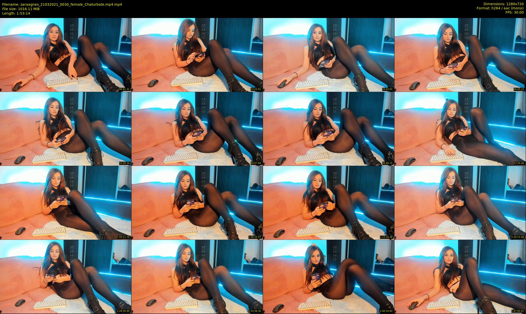 zaraagnes — 114 minute Chaturbate female cam show recording, 720p, Mar 21, 2021
