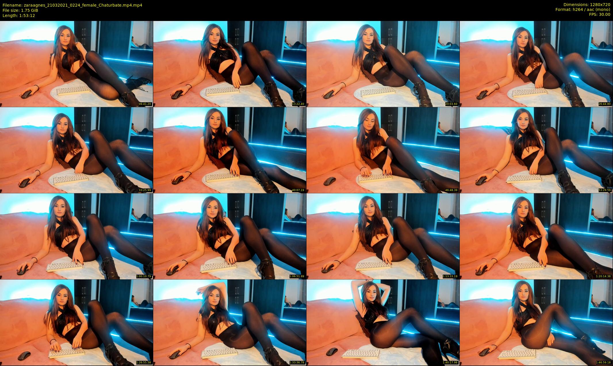 zaraagnes — 114 minute Chaturbate female cam show recording, 720p, Mar 21, 2021