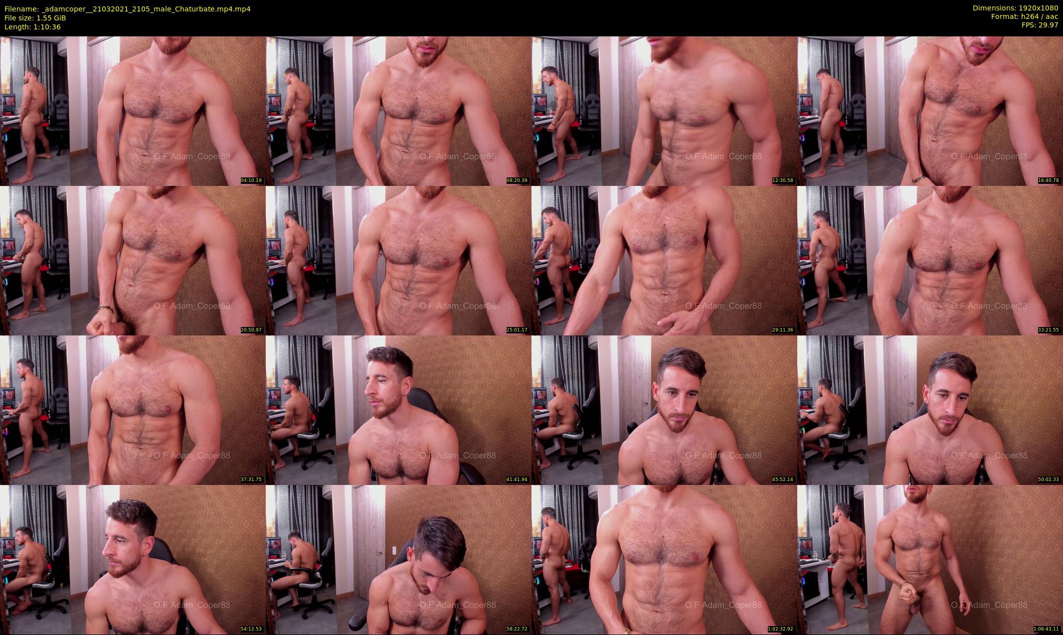 _adamcoper_ — 71 minute Chaturbate male cam show recording, 1080p, Mar 21, 2021
