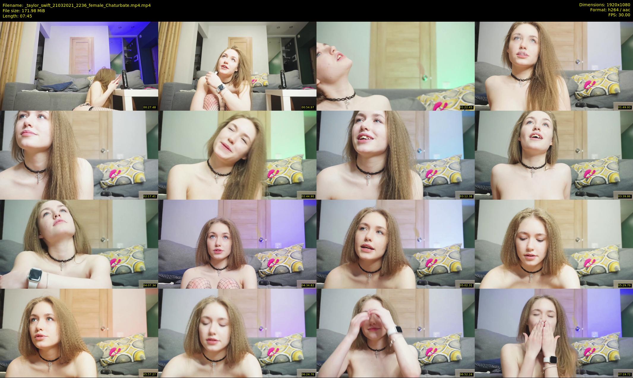 _taylor_swift — 8 minute Chaturbate female cam show recording, 1080p, Mar 21, 2021