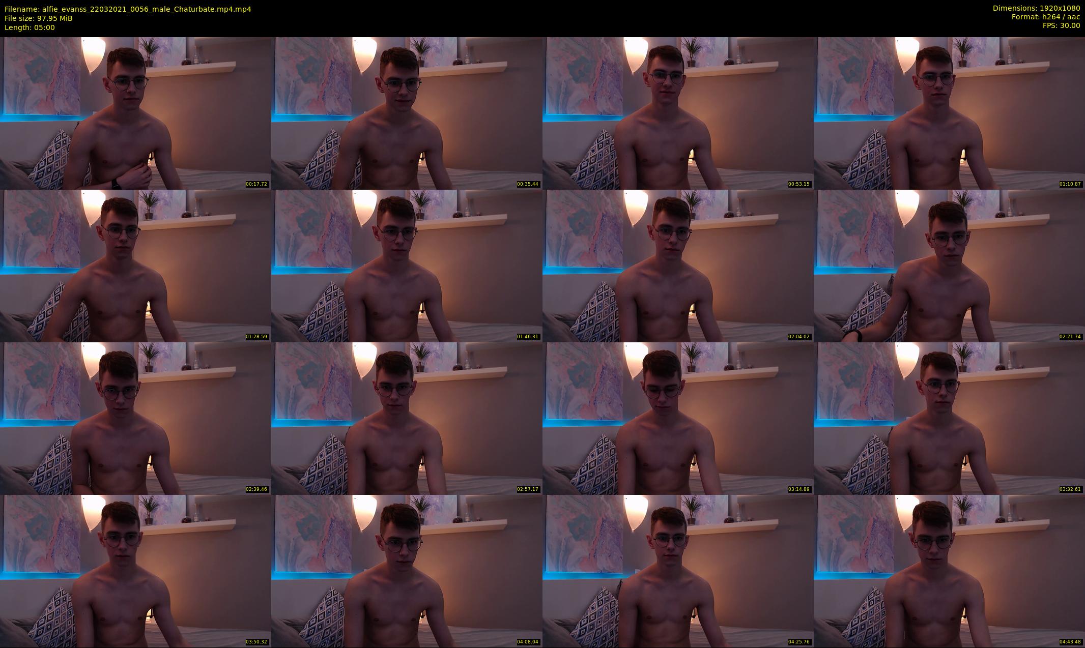 alfie_evanss — 5 minute Chaturbate male cam show recording, 1080p, Mar 22, 2021