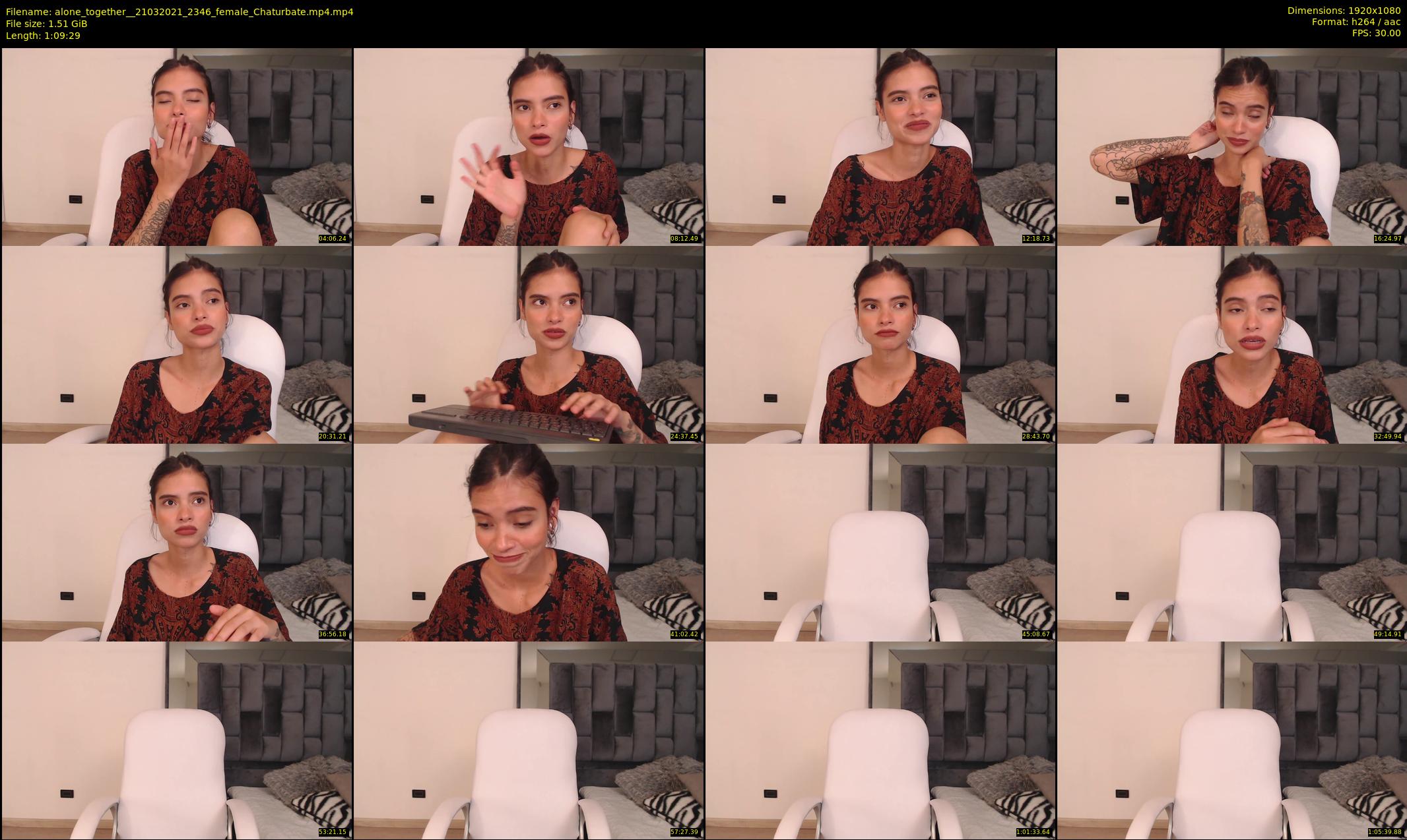 alone_together_ — 70 minute Chaturbate female cam show recording, 1080p, Mar 21, 2021