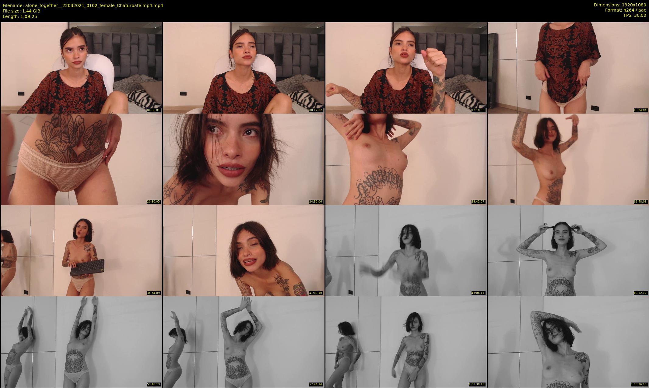 alone_together_ — 70 minute Chaturbate female cam show recording, 1080p, Mar 22, 2021