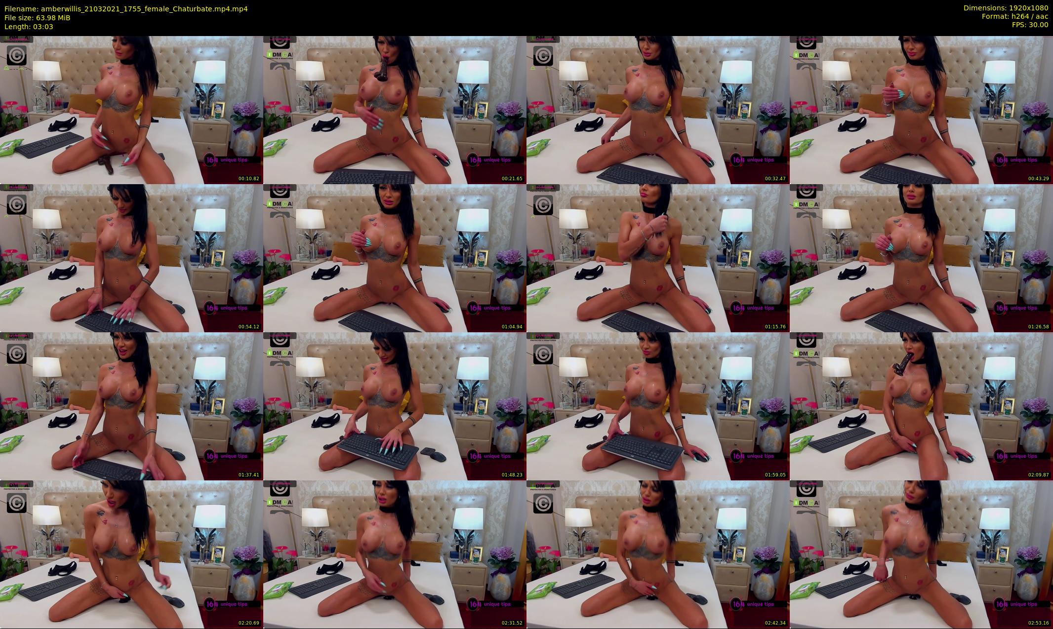 amberwillis — 4 minute Chaturbate female cam show recording, 1080p, Mar 21, 2021