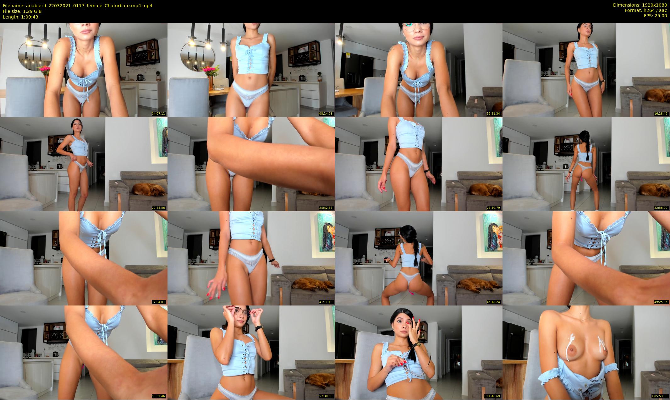 anablerd — 70 minute Chaturbate female cam show recording, 1080p, Mar 22, 2021