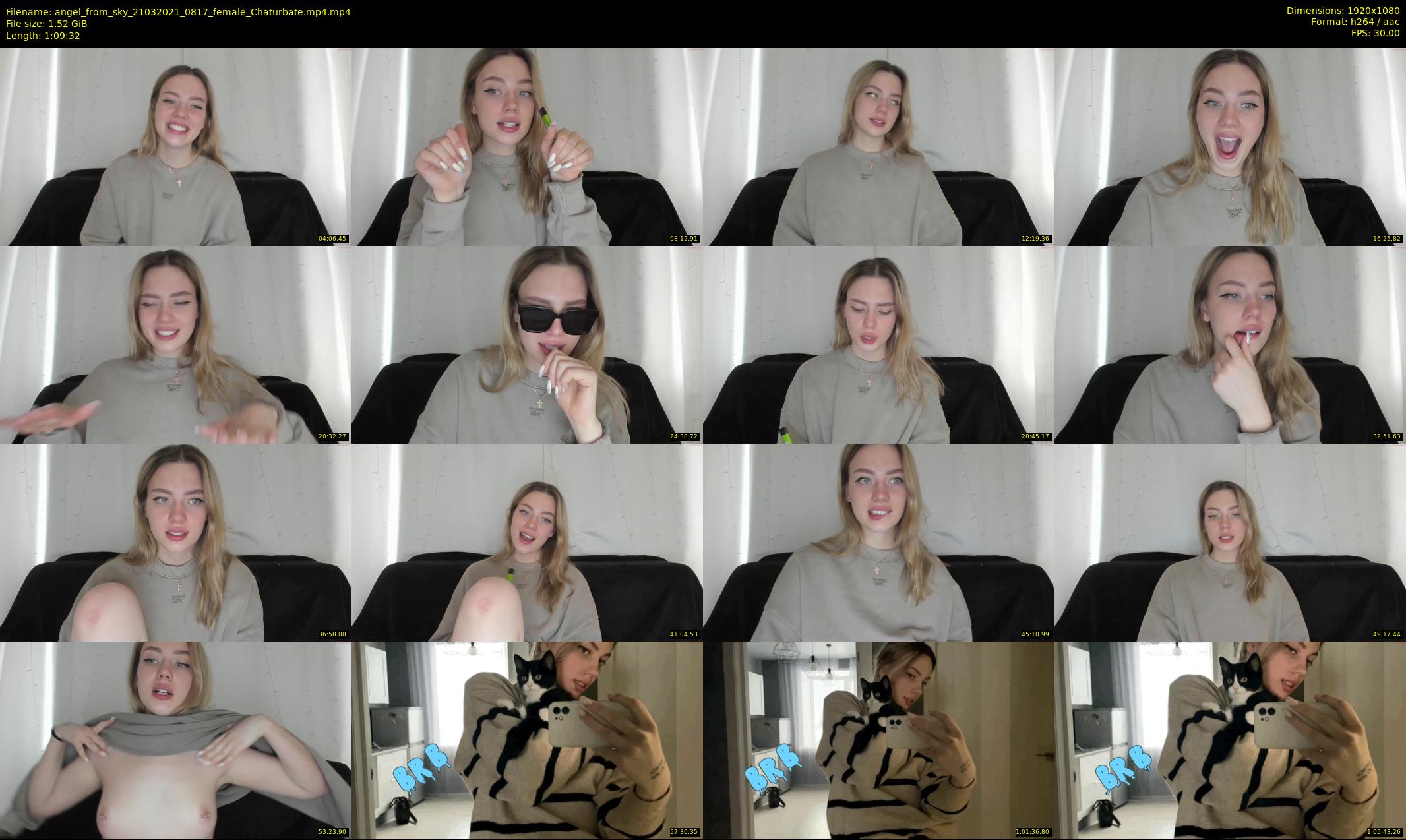 angel_from_sky — 70 minute Chaturbate female cam show recording, 1080p, Mar 21, 2021