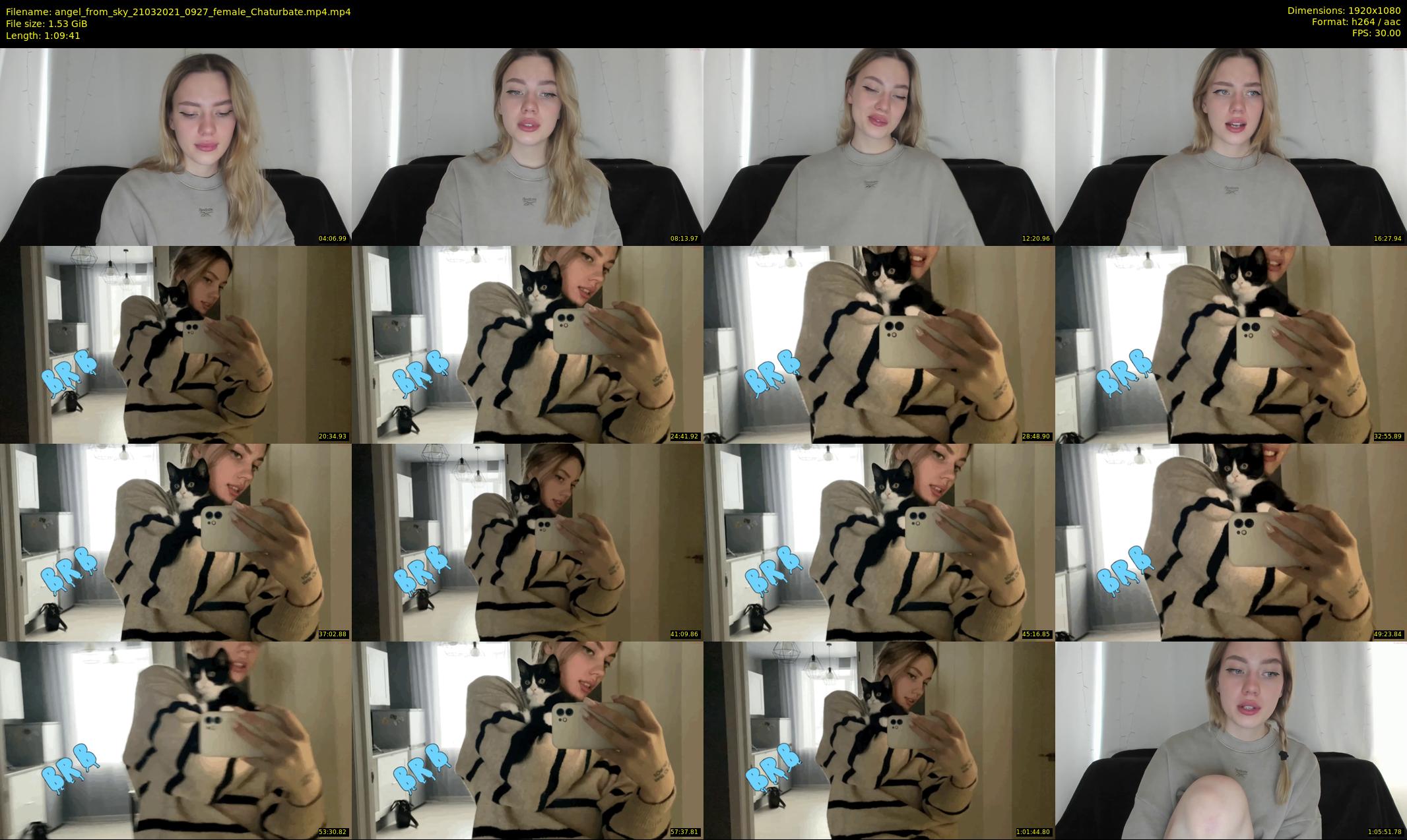 angel_from_sky — 70 minute Chaturbate female cam show recording, 1080p, Mar 21, 2021