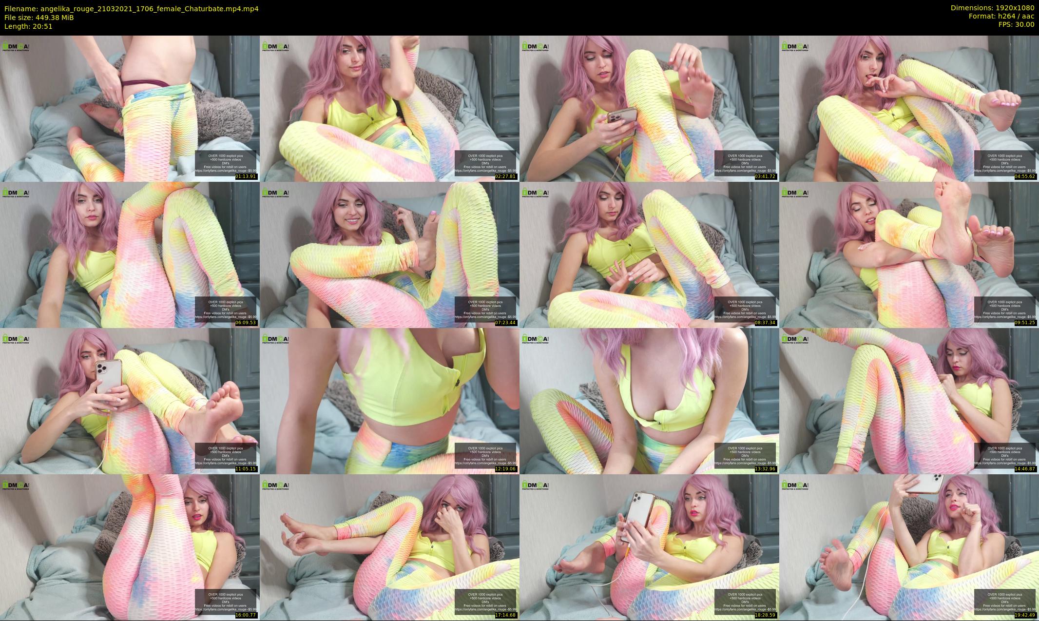 angelika_rouge — 21 minute Chaturbate female cam show recording, 1080p, Mar 21, 2021
