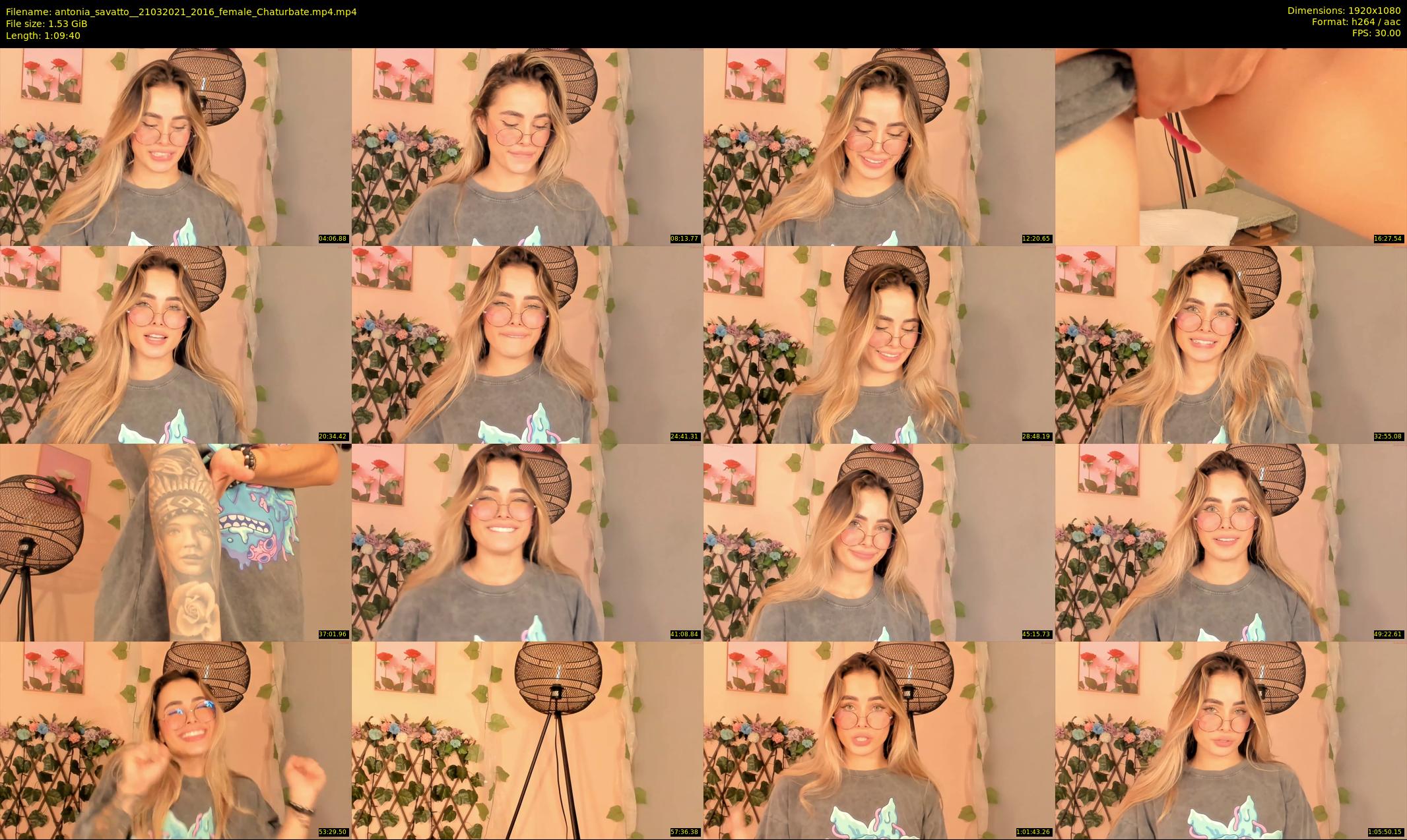 antonia_savatto_ — 70 minute Chaturbate female cam show recording, 1080p, Mar 21, 2021