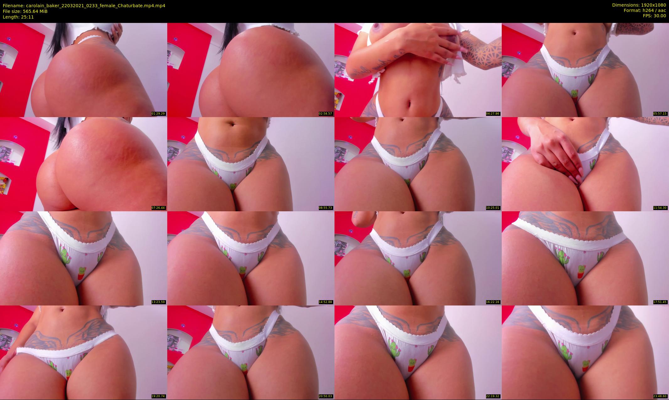 carolain_baker — 26 minute Chaturbate female cam show recording, 1080p, Mar 22, 2021