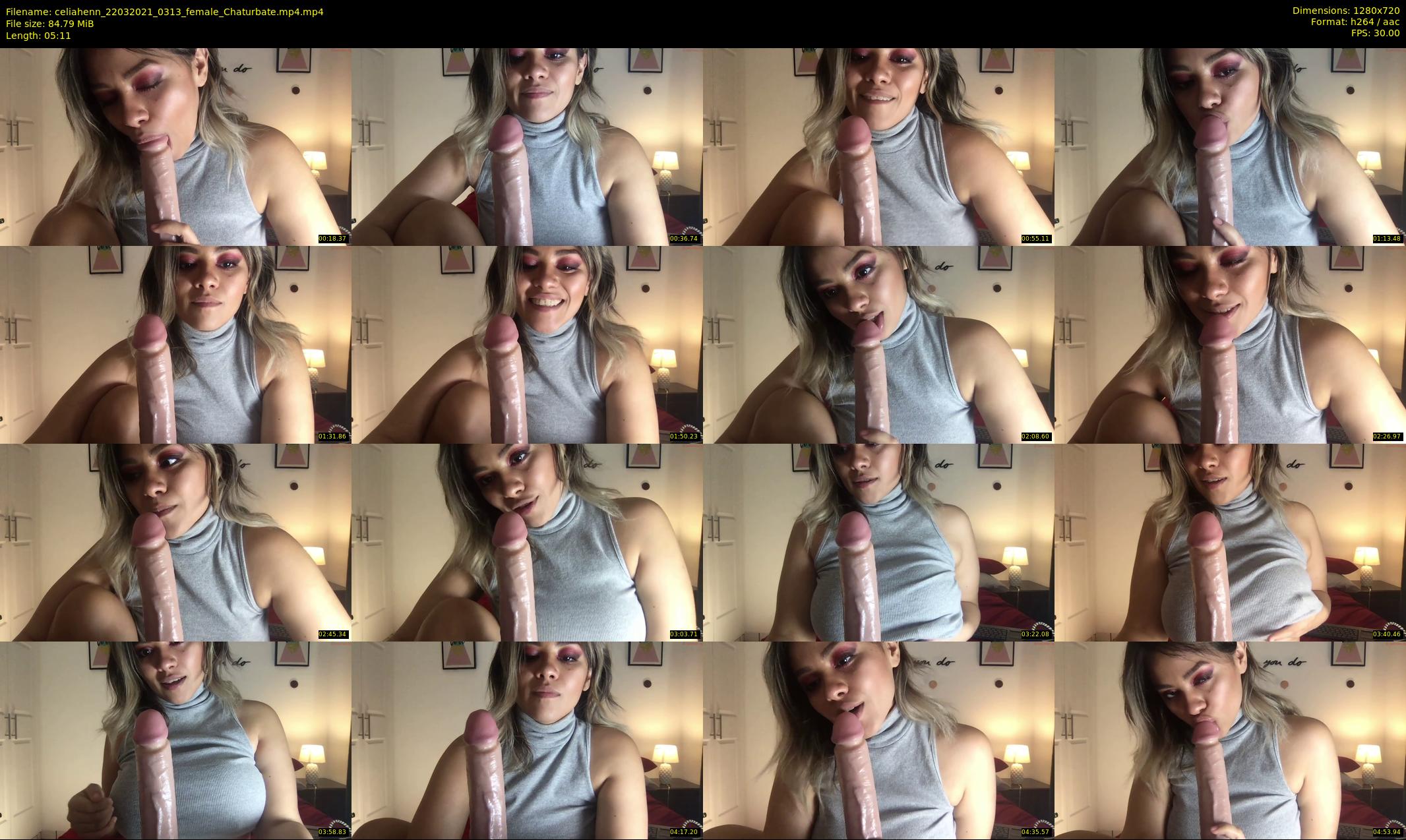 celiahenn — 6 minute Chaturbate female cam show recording, 720p, Mar 22, 2021