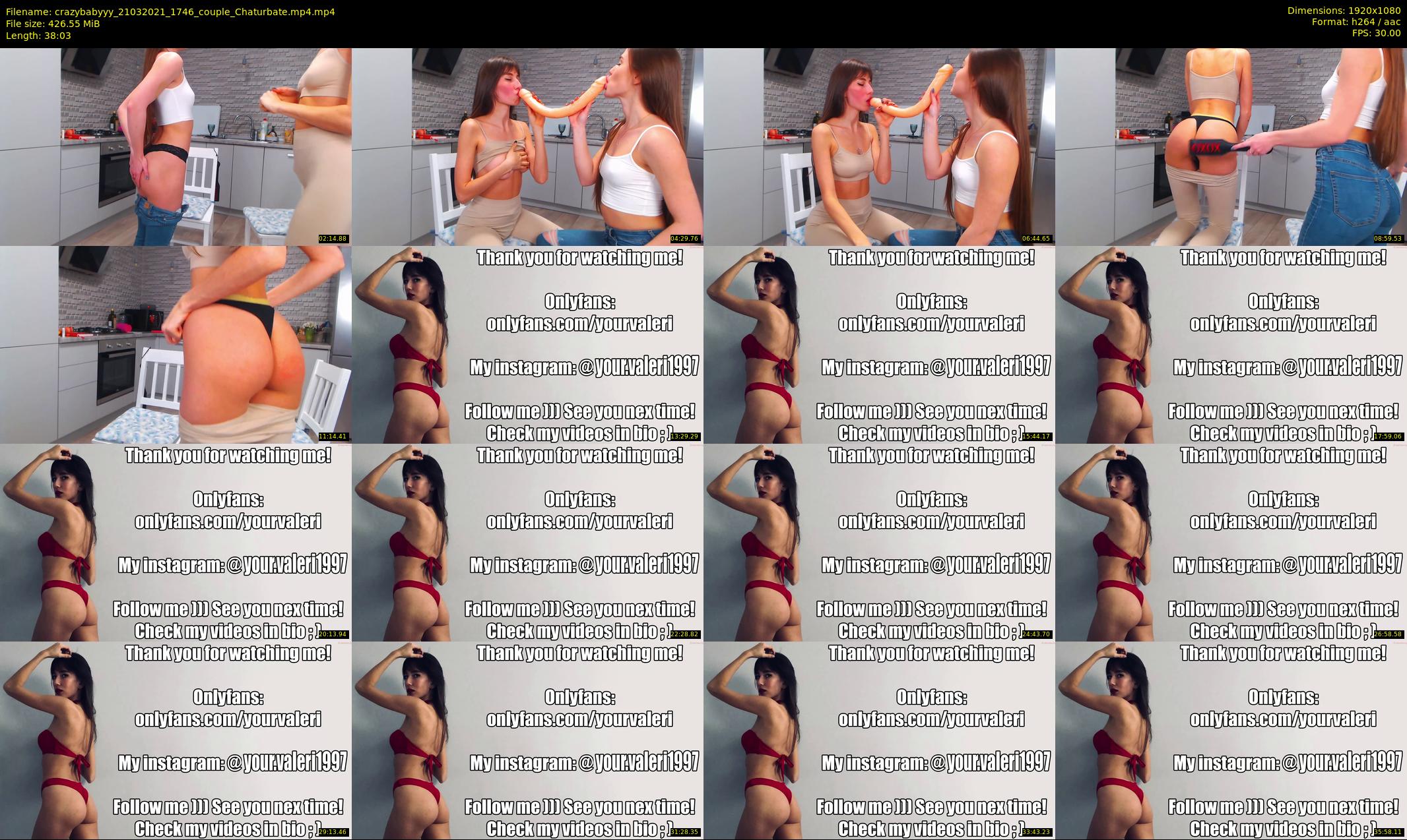 crazybabyyy — 39 minute Chaturbate couple cam show recording, 1080p, Mar 21, 2021