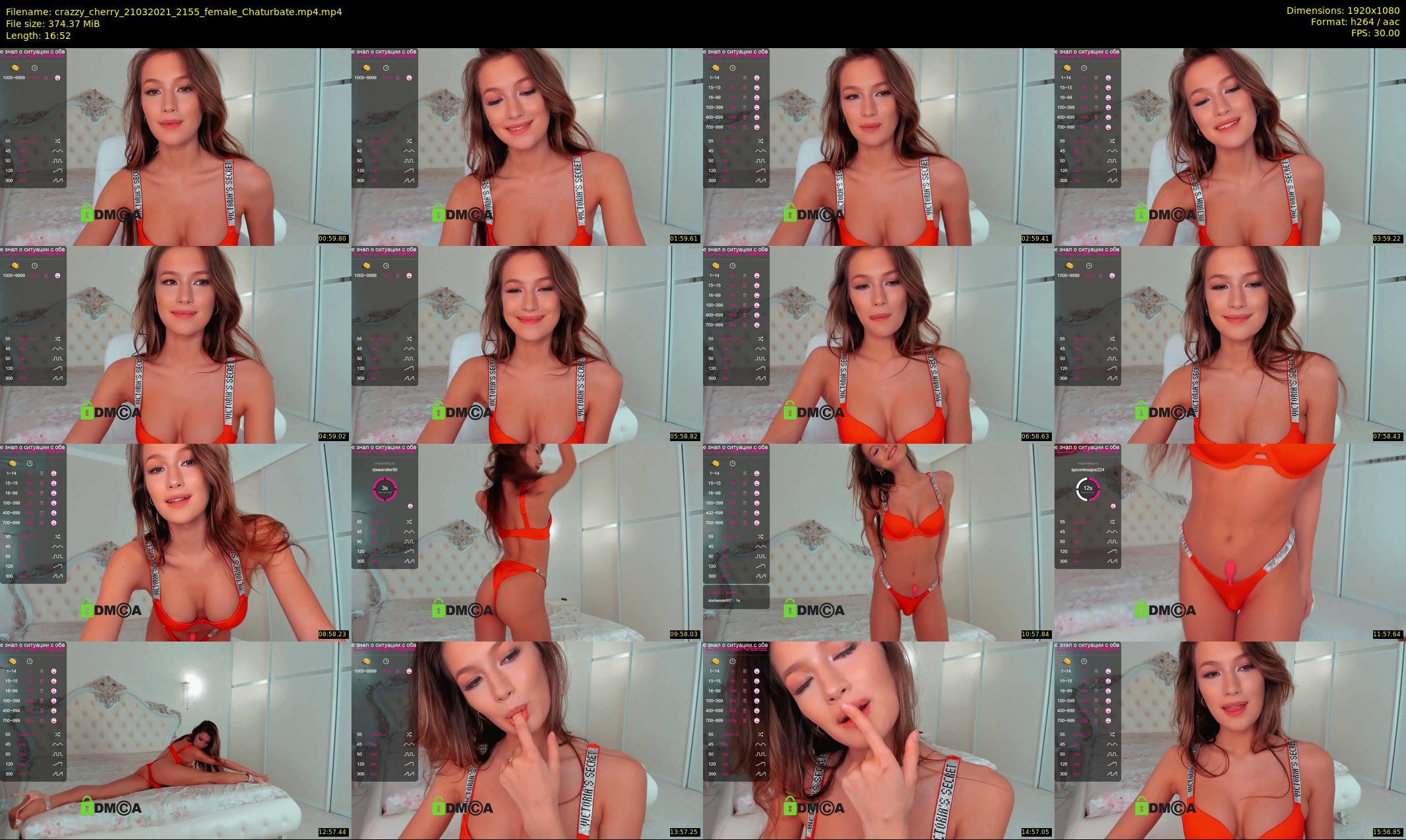 crazzy_cherry — 17 minute Chaturbate female cam show recording, 1080p, Mar 21, 2021