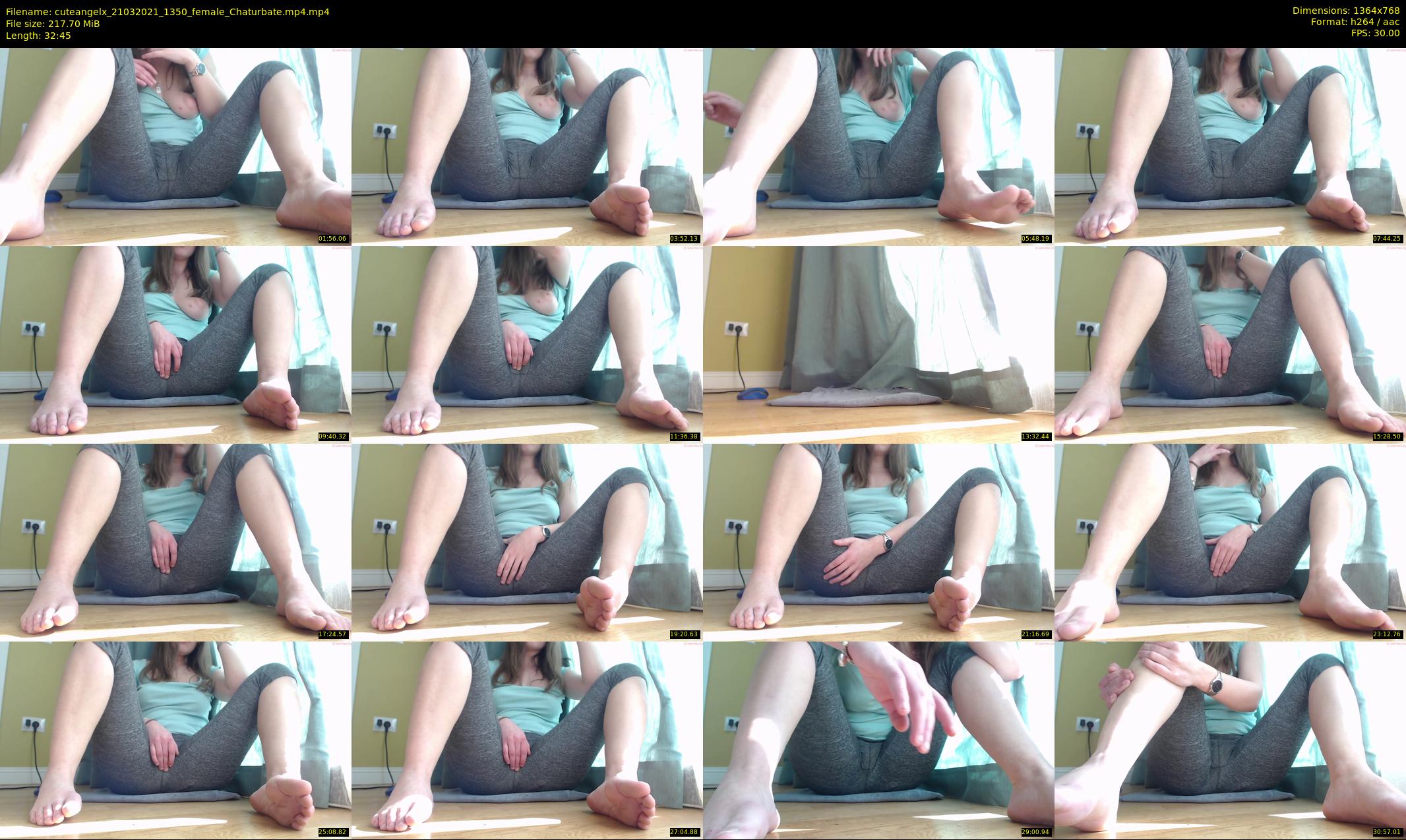 cuteangelx — 33 minute Chaturbate female cam show recording, 720p, Mar 21, 2021