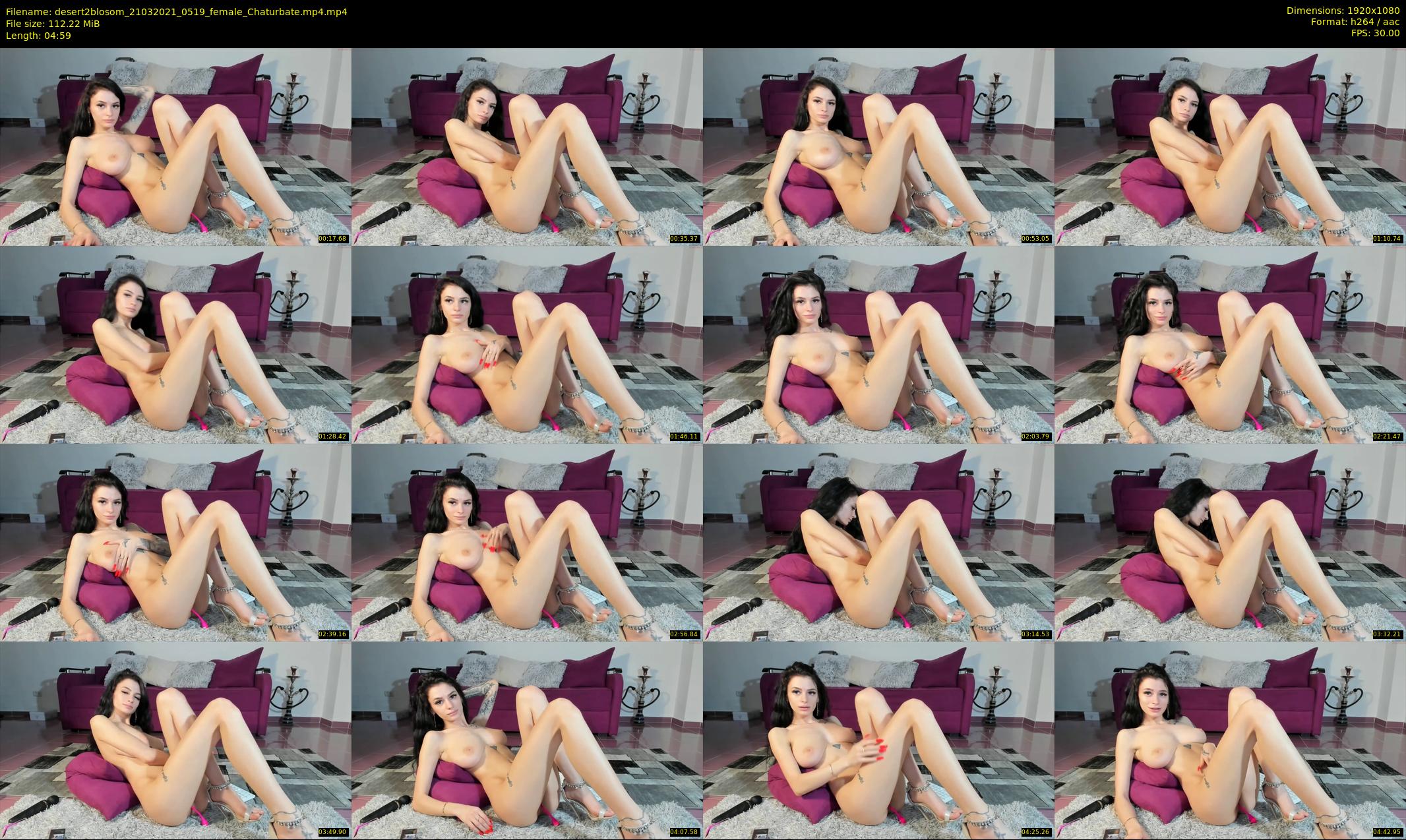 desert2blosom — 5 minute Chaturbate female cam show recording, 1080p, Mar 21, 2021