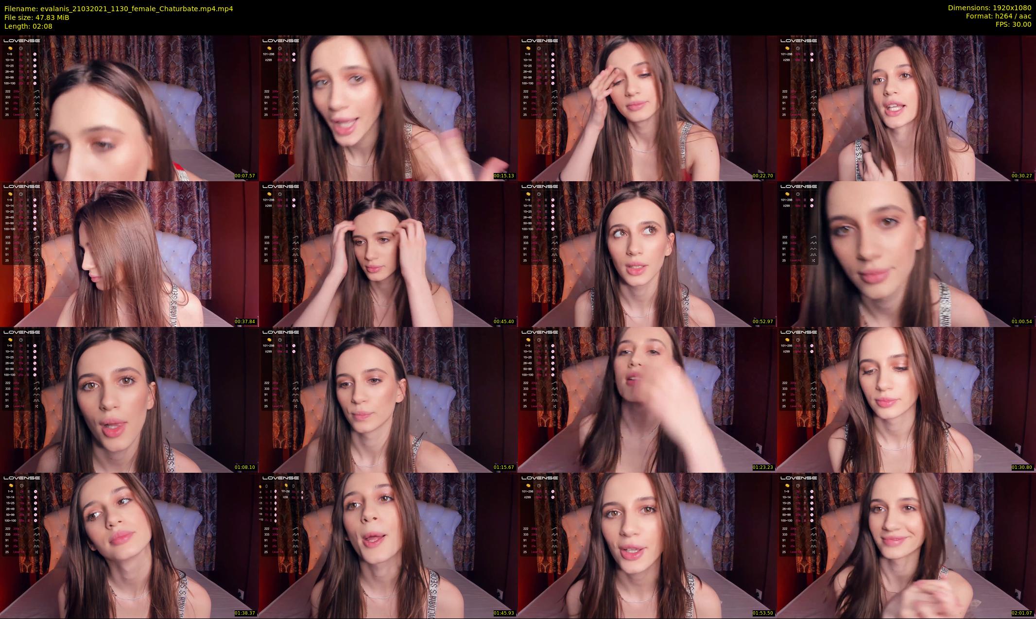 evalanis — 3 minute Chaturbate couple cam show recording, 1080p, Mar 21, 2021