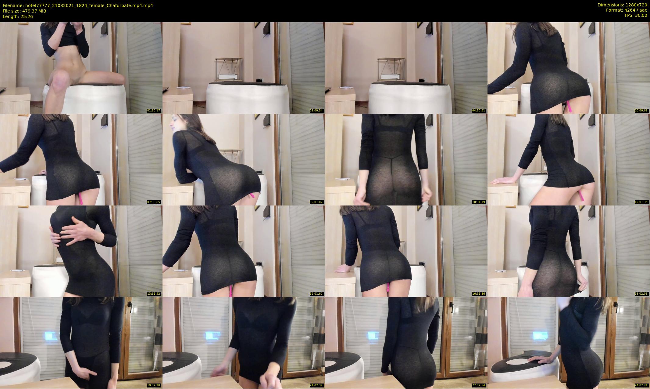 hotel77777 — 26 minute Chaturbate female cam show recording, 720p, Mar 21, 2021