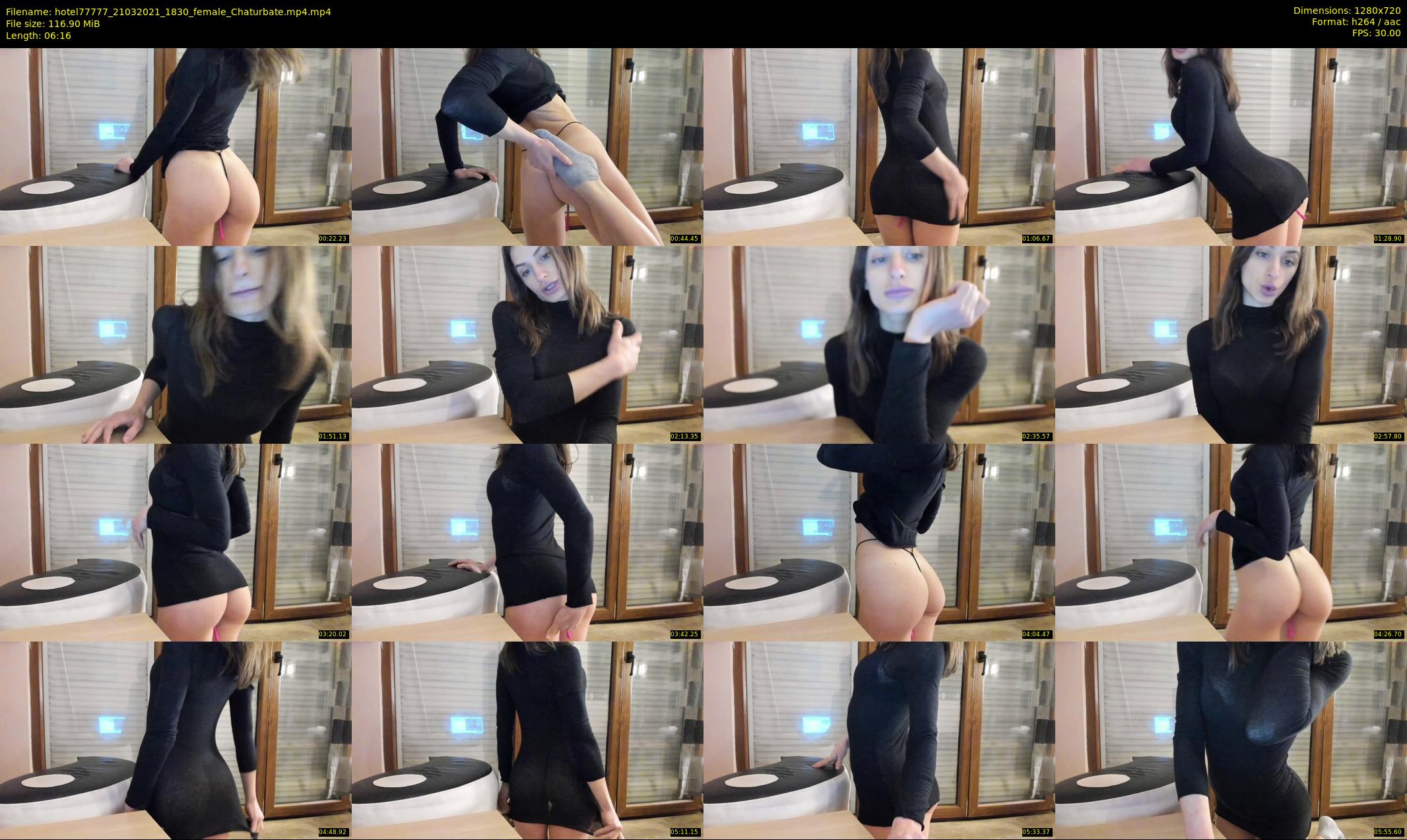 hotel77777 — 7 minute Chaturbate female cam show recording, 720p, Mar 21, 2021
