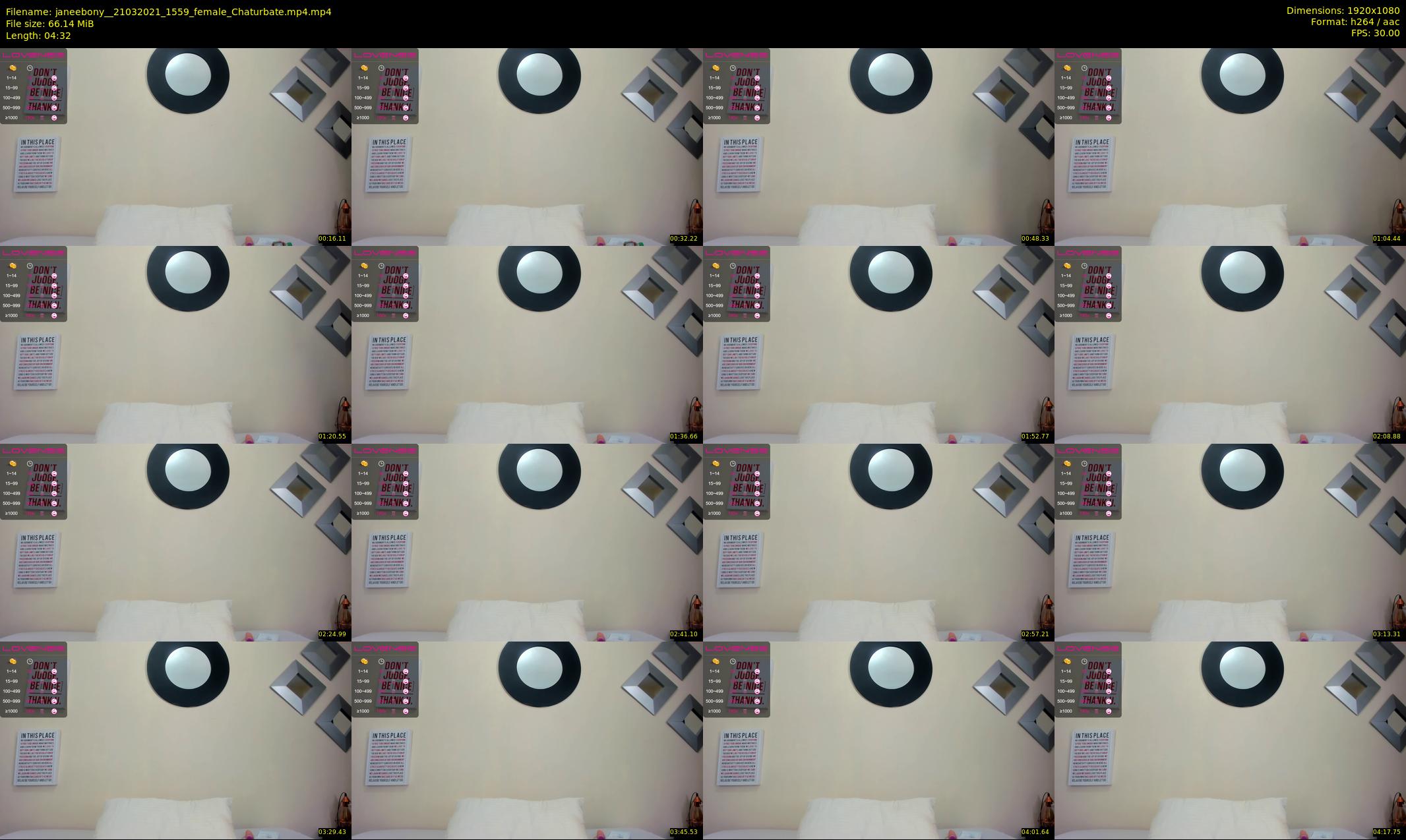 janeebony_ — 5 minute Chaturbate female cam show recording, 1080p, Mar 21, 2021
