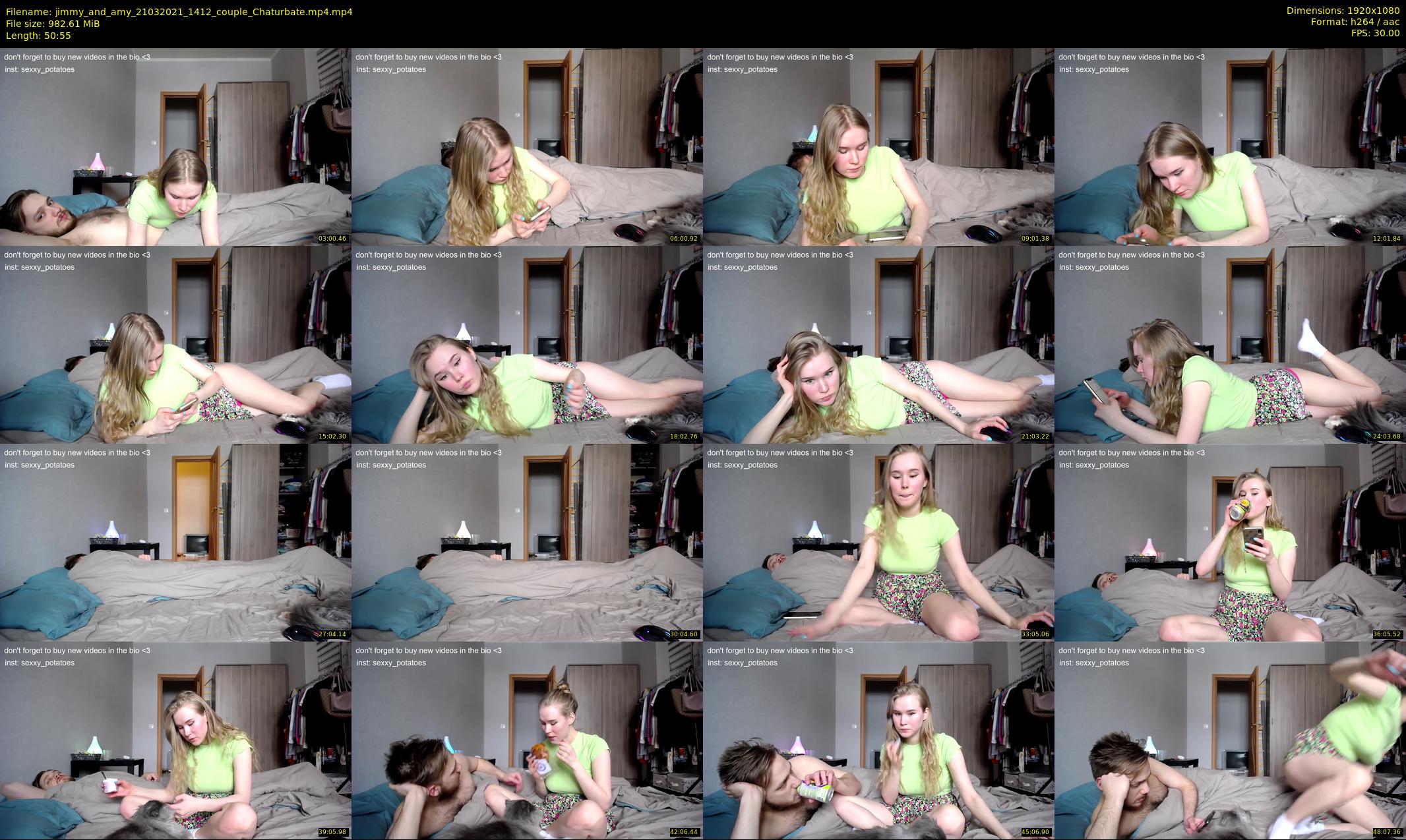 jimmy_and_amy — 51 minute Chaturbate couple cam show recording, 1080p, Mar 21, 2021