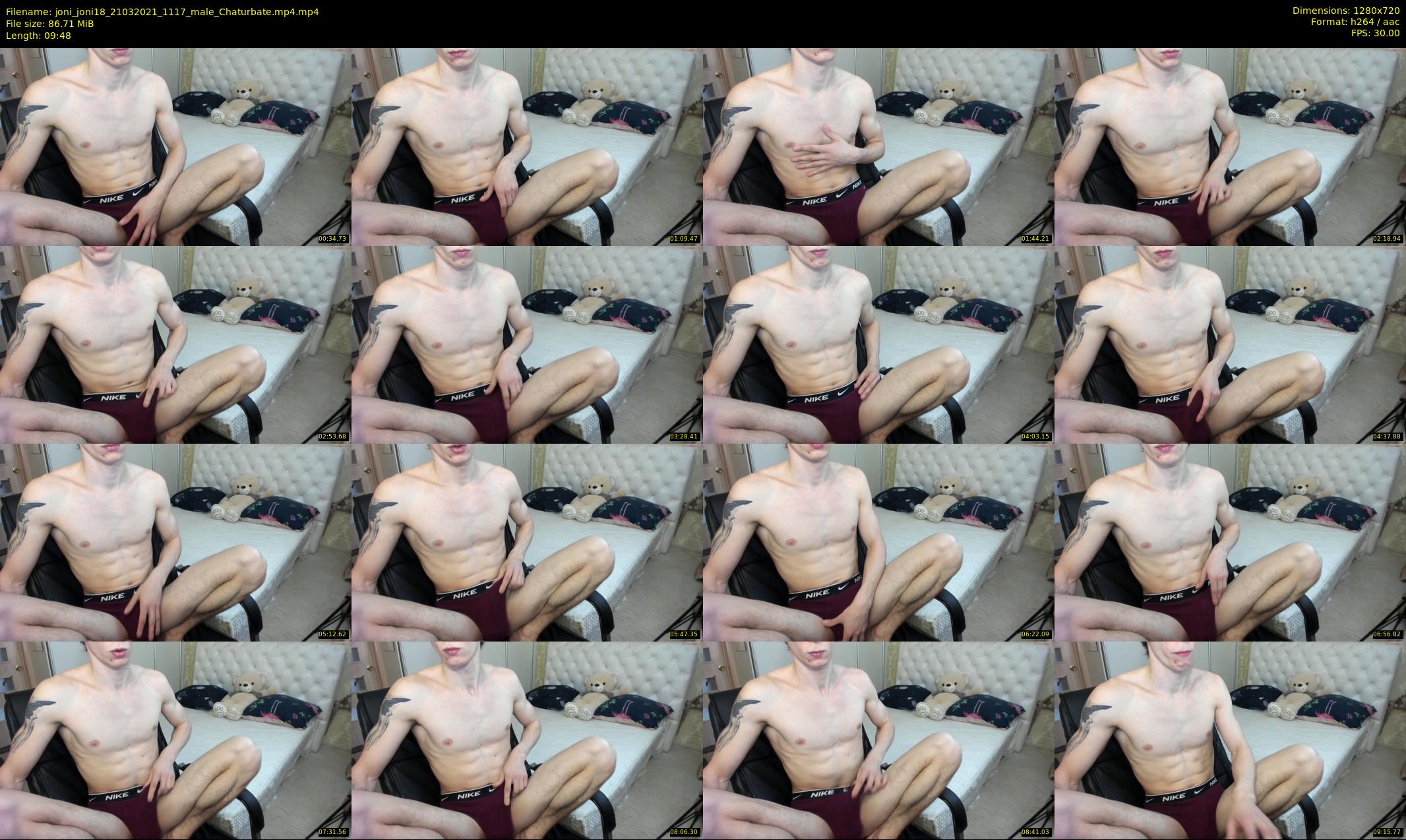 joni_joni18 — 10 minute Chaturbate male cam show recording, 720p, Mar 21, 2021