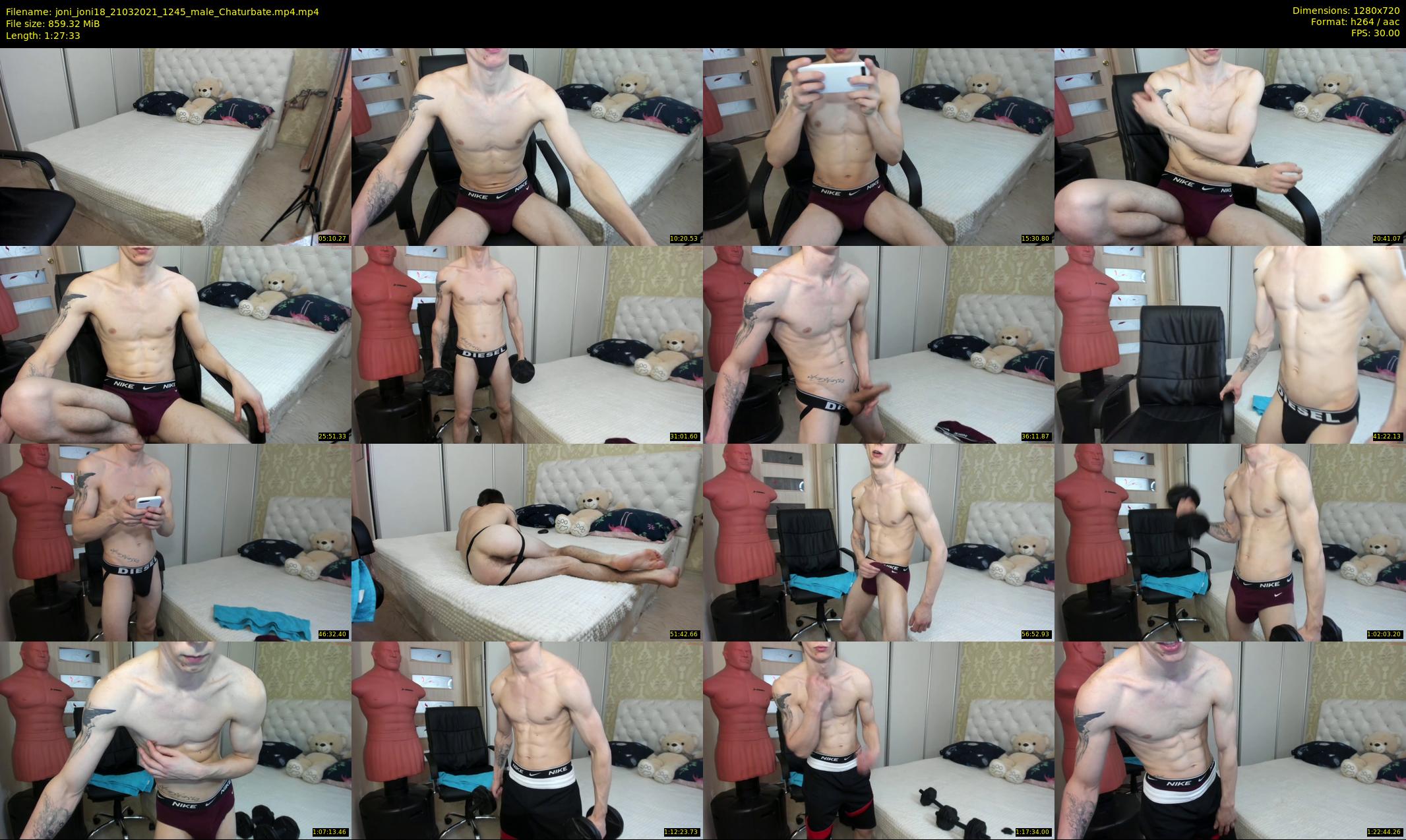 joni_joni18 — 88 minute Chaturbate male cam show recording, 720p, Mar 21, 2021