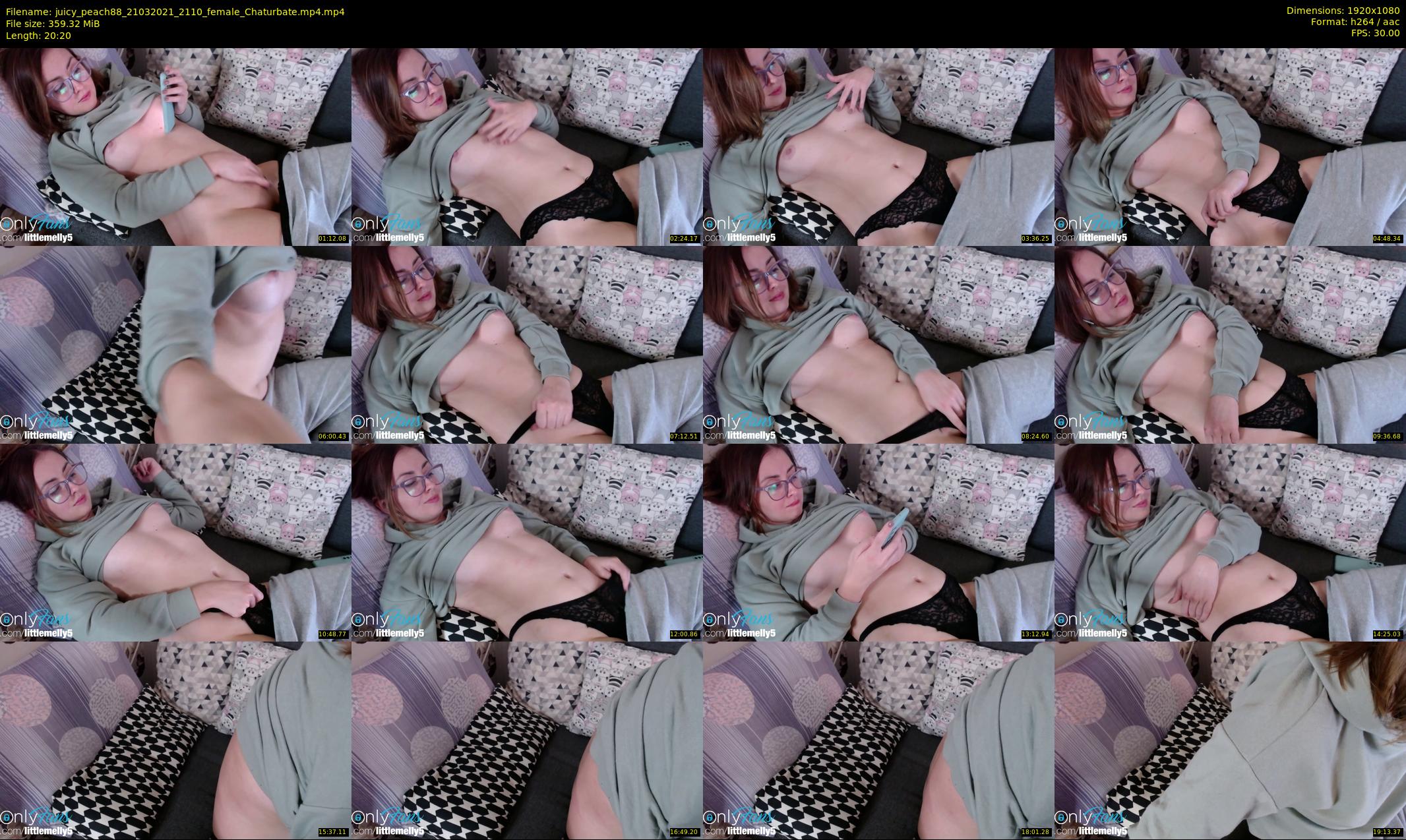 juicy_peach88 — 21 minute Chaturbate female cam show recording, 1080p, Mar 21, 2021