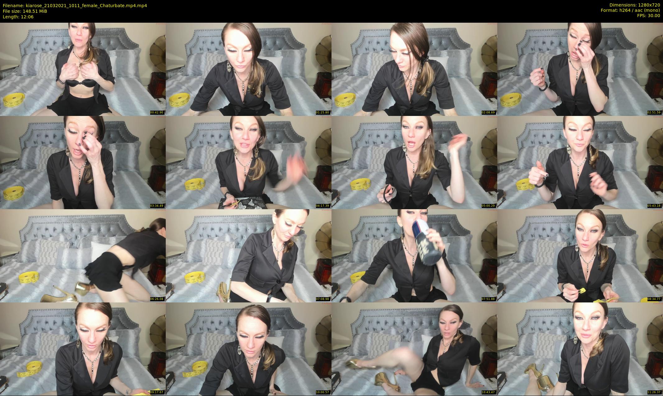 kiarose — 13 minute Chaturbate female cam show recording, 720p, Mar 21, 2021