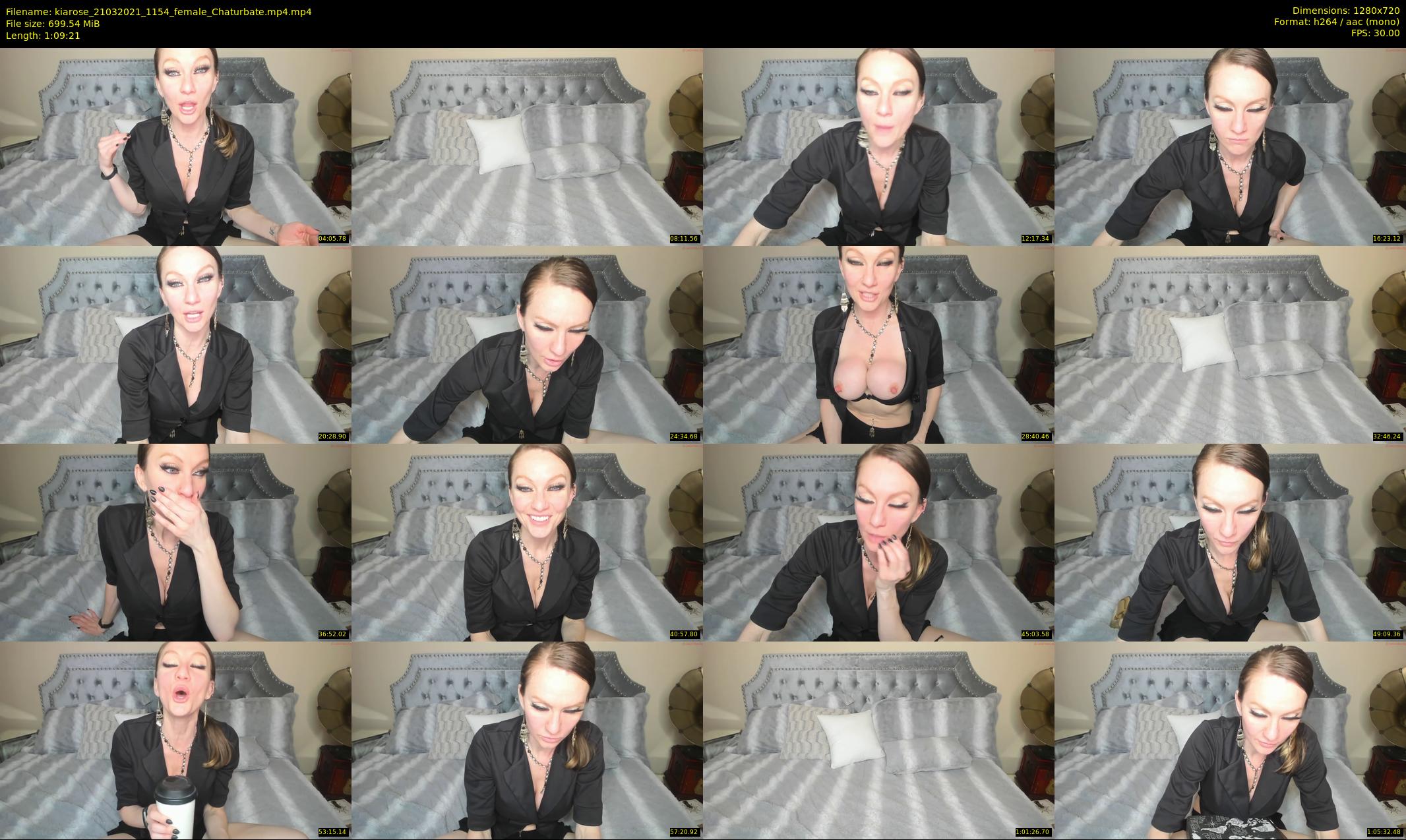 kiarose — 70 minute Chaturbate female cam show recording, 720p, Mar 21, 2021