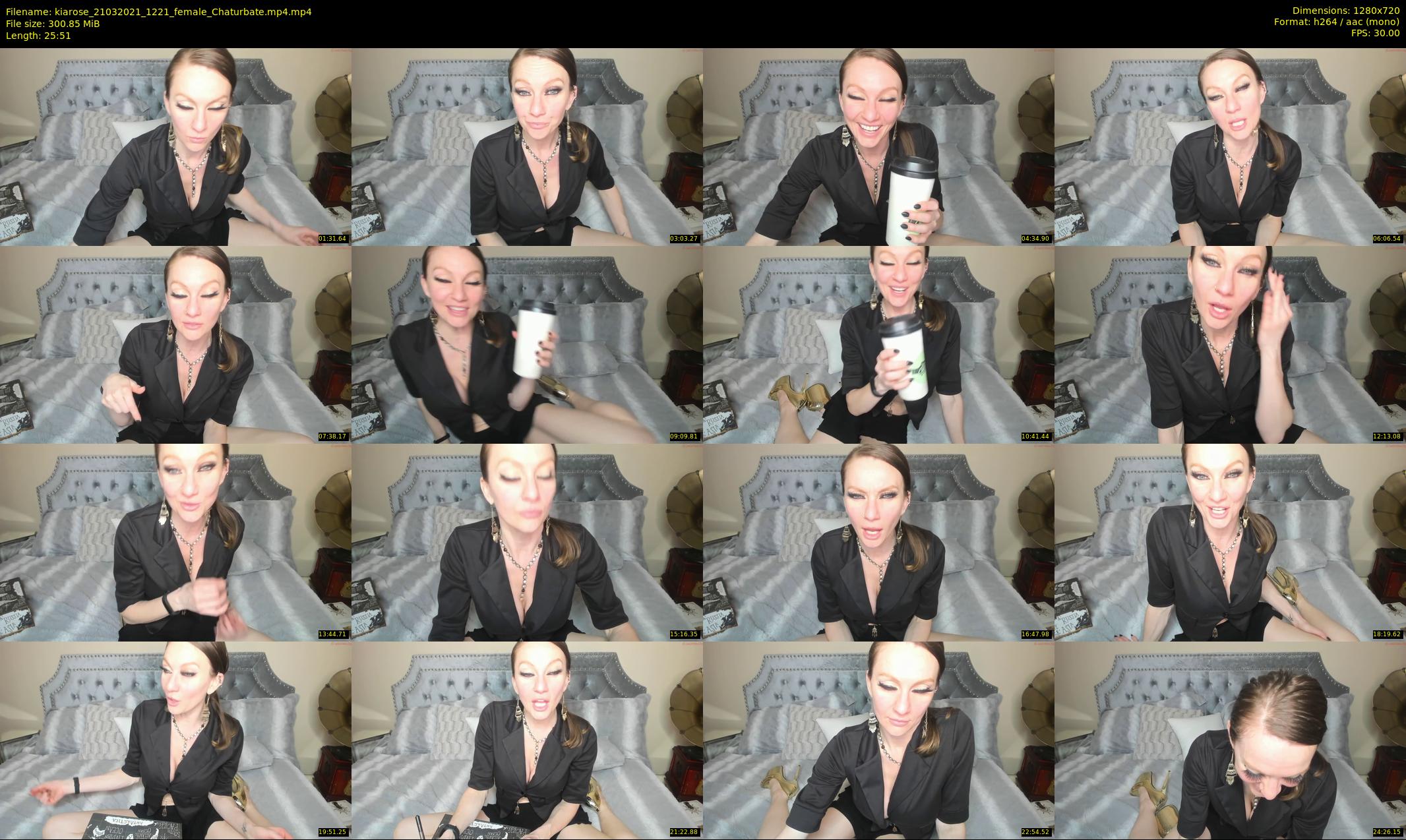kiarose — 26 minute Chaturbate female cam show recording, 720p, Mar 21, 2021