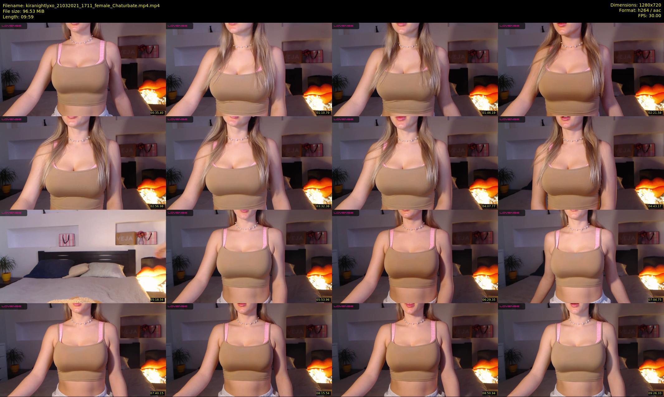 kiranightlyxo — 10 minute Chaturbate female cam show recording, 720p, Mar 21, 2021